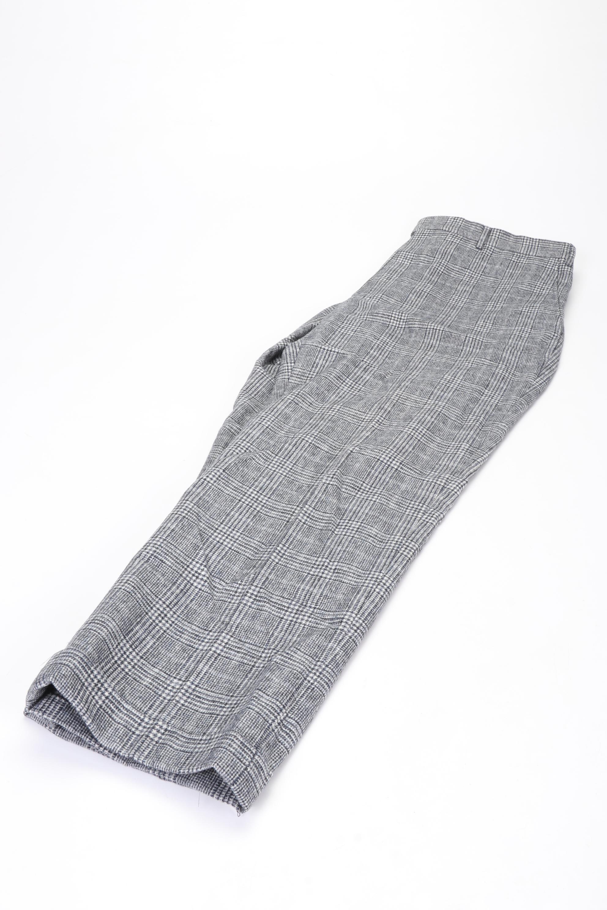 Lanvin and Pal Zileri Abito Privato Italian Wool and Cashmere Blend Dress Pants