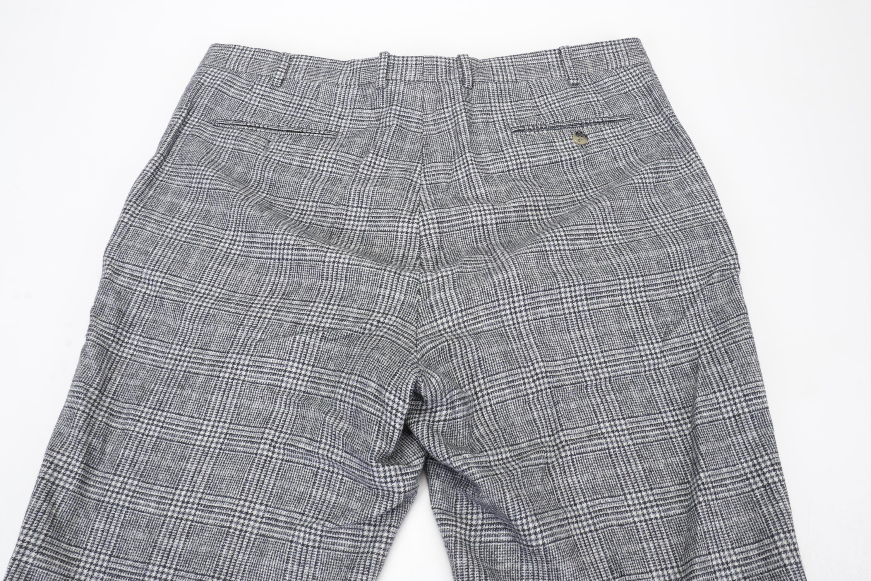 Lanvin and Pal Zileri Abito Privato Italian Wool and Cashmere Blend Dress Pants