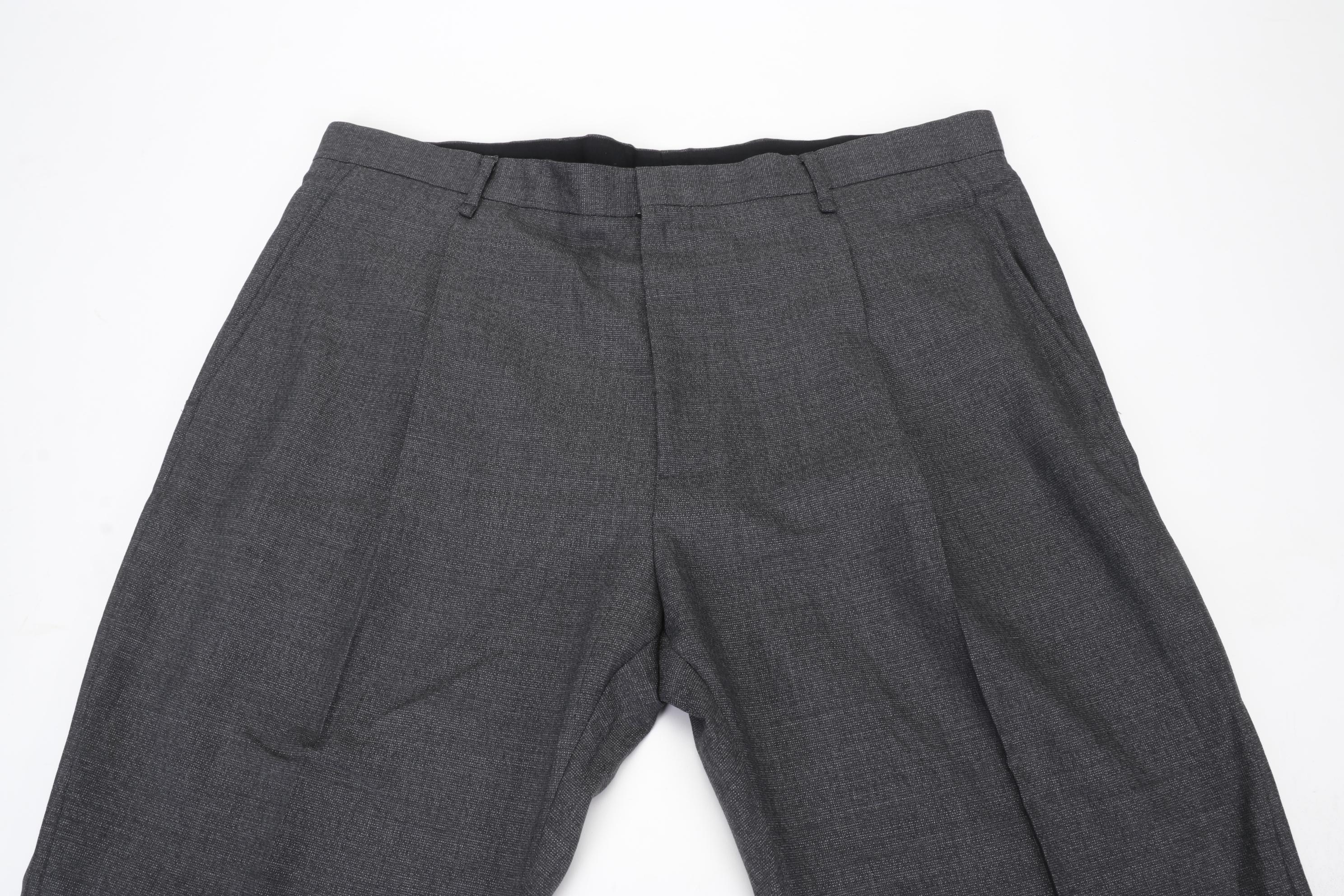 Lanvin and Pal Zileri Abito Privato Italian Wool and Cashmere Blend Dress Pants