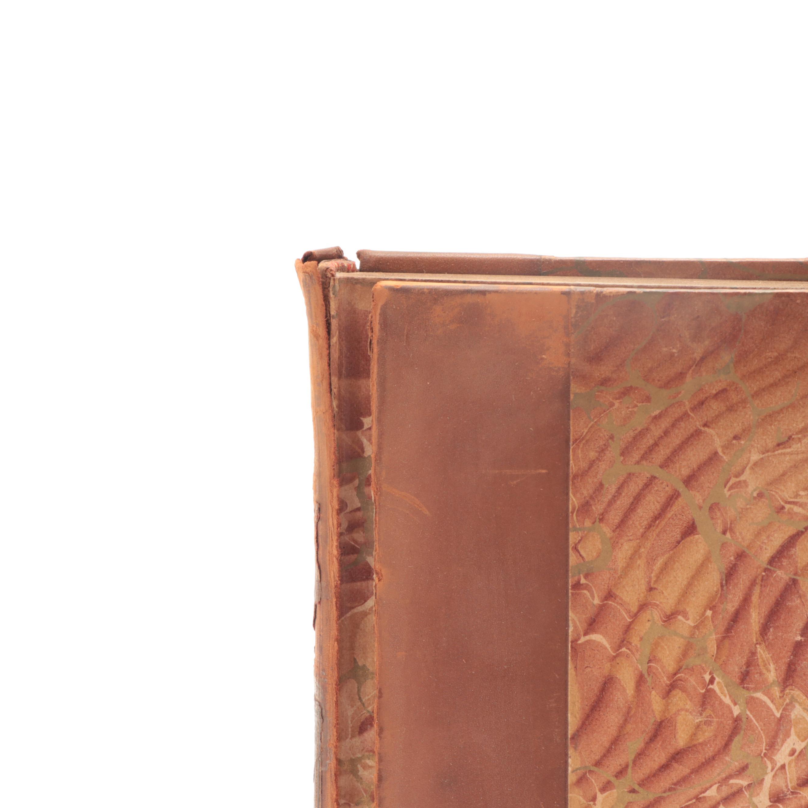 "Dante's Divine Comedy" Volumes I-IV, Early 20th Century