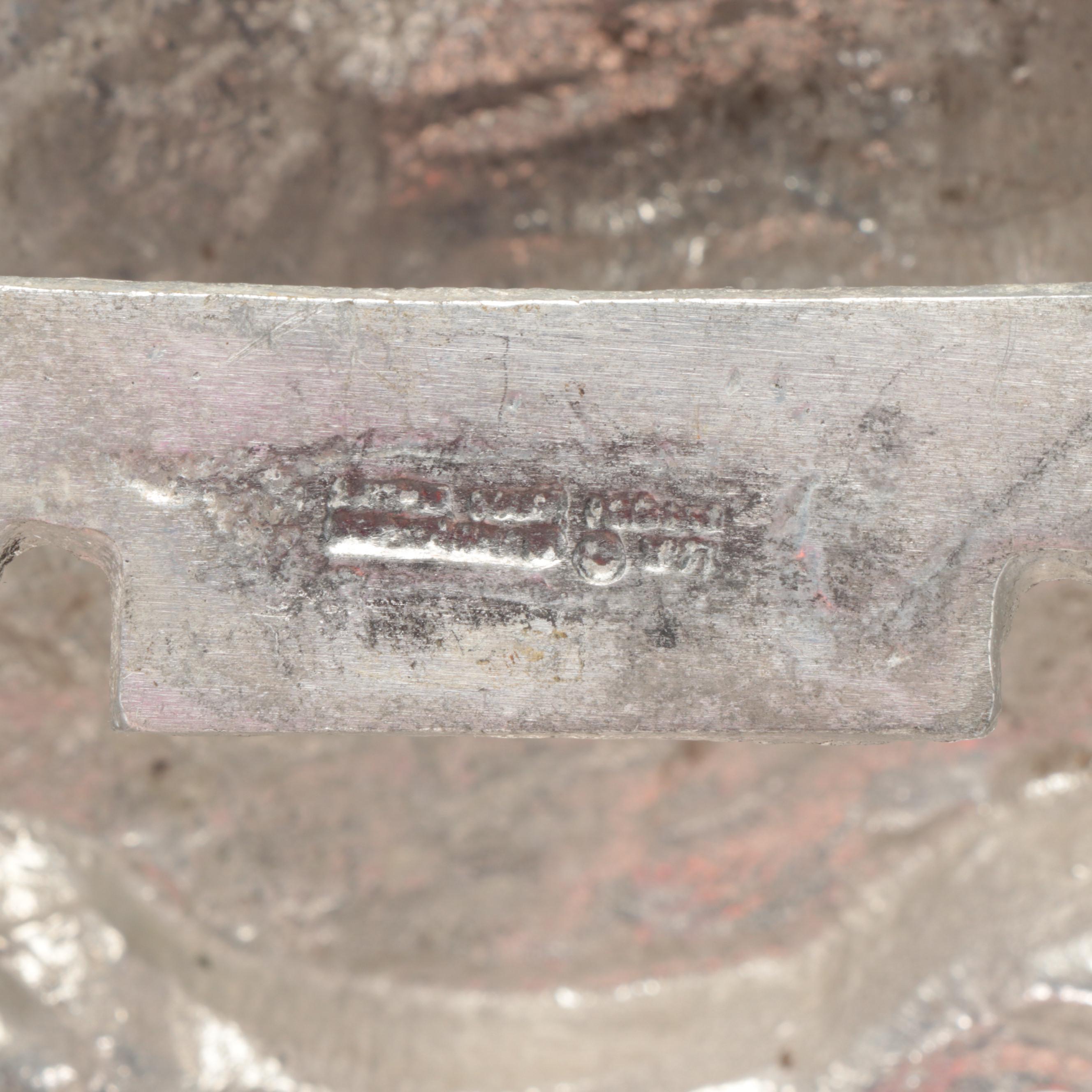 Cast Aluminum Japanese Nōh Theater Oni Mask Wall Décor