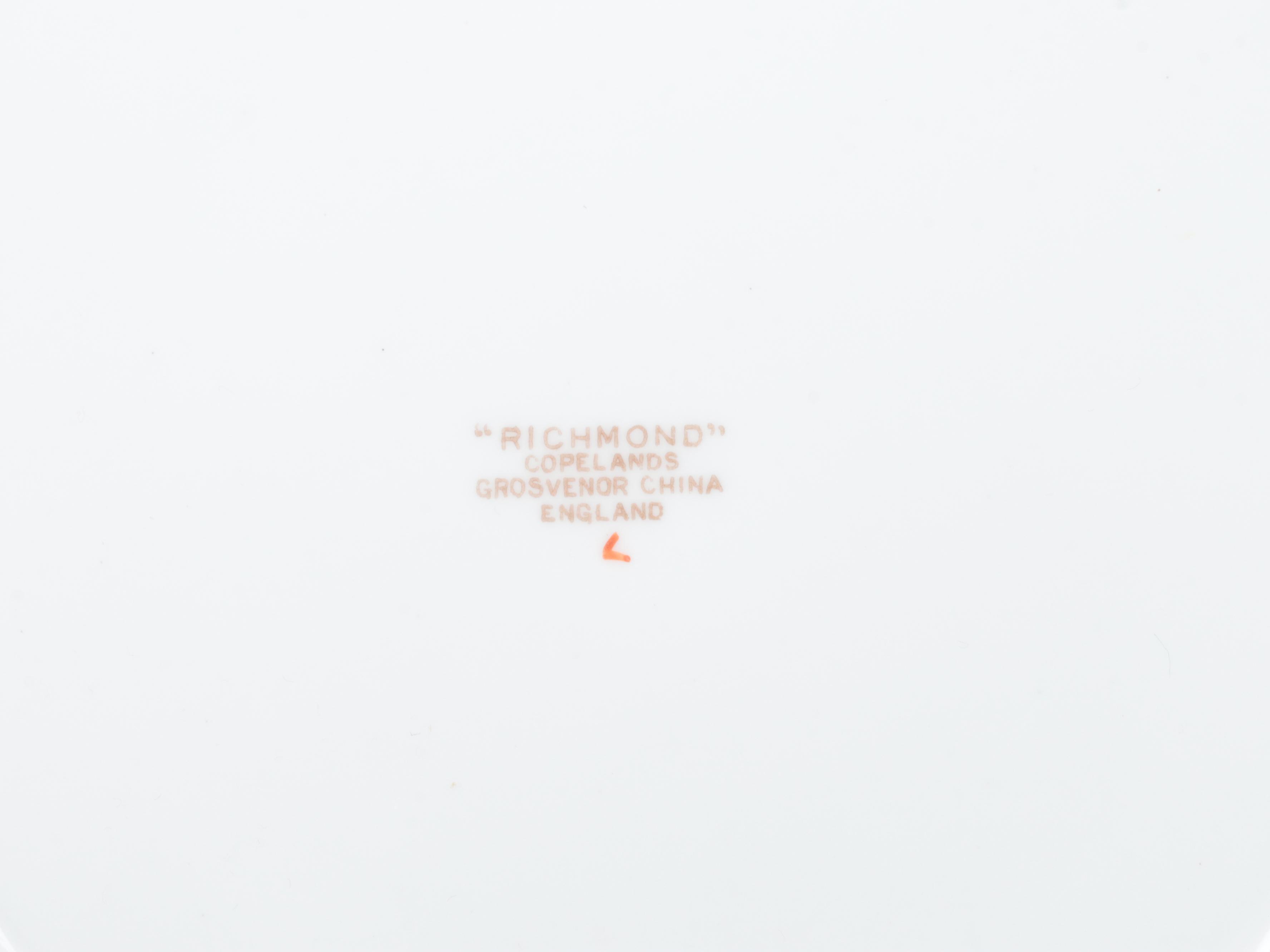 Copelands "Richmond" Grosvenor China 30-Piece Set