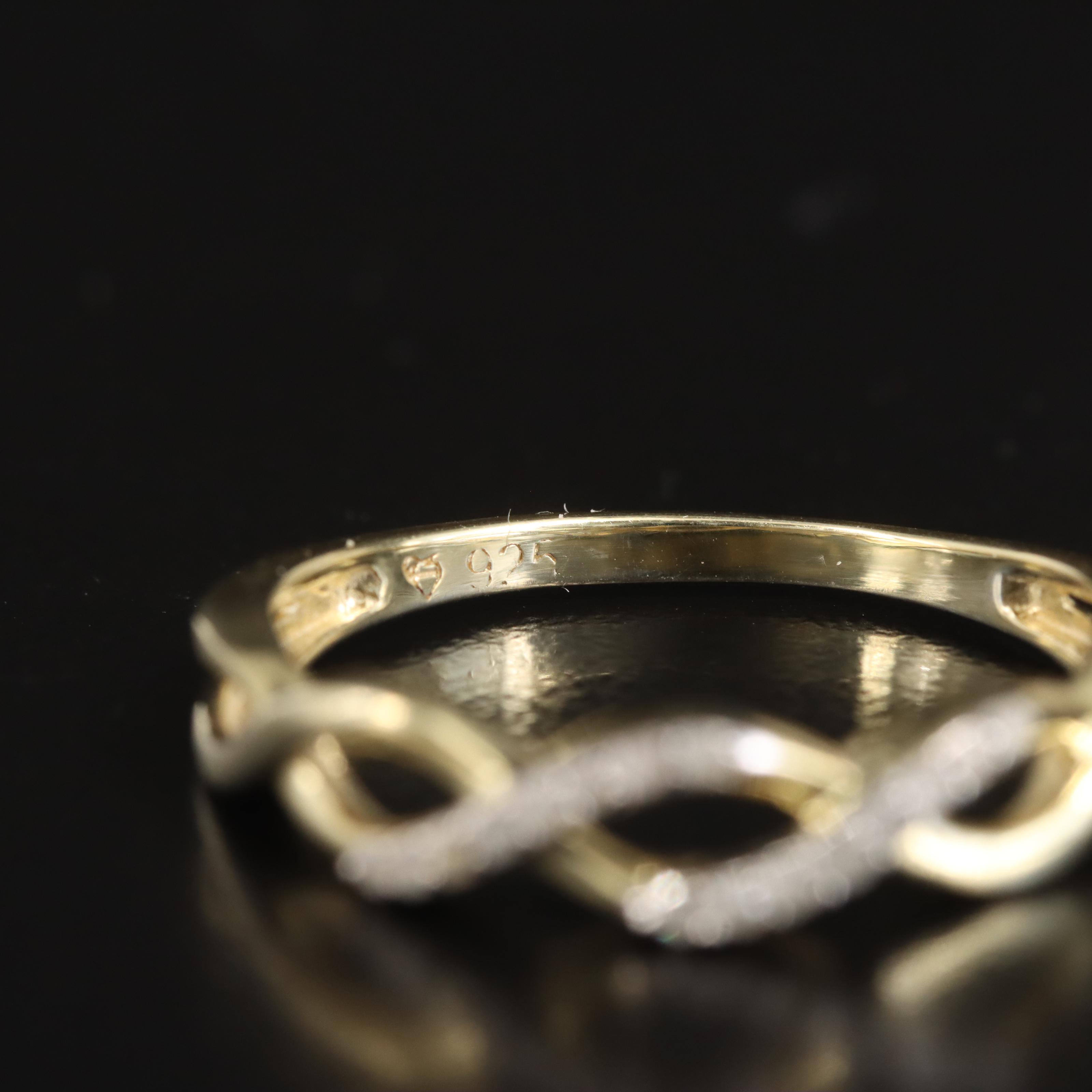 Sterling Diamond Braided Band