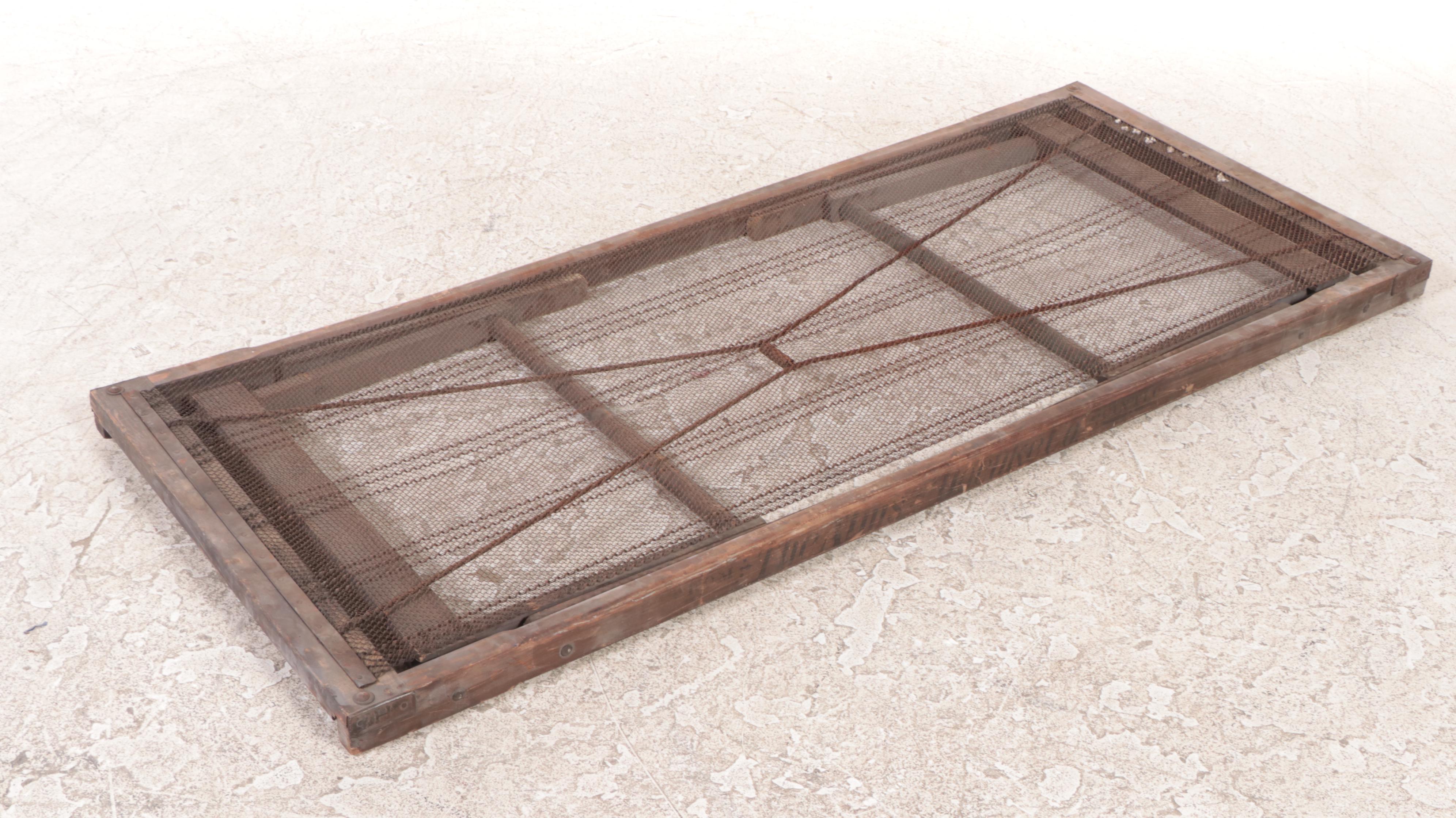 The Alms & Doepke Co. Folding Cot, Late 19th/Early 20th Century