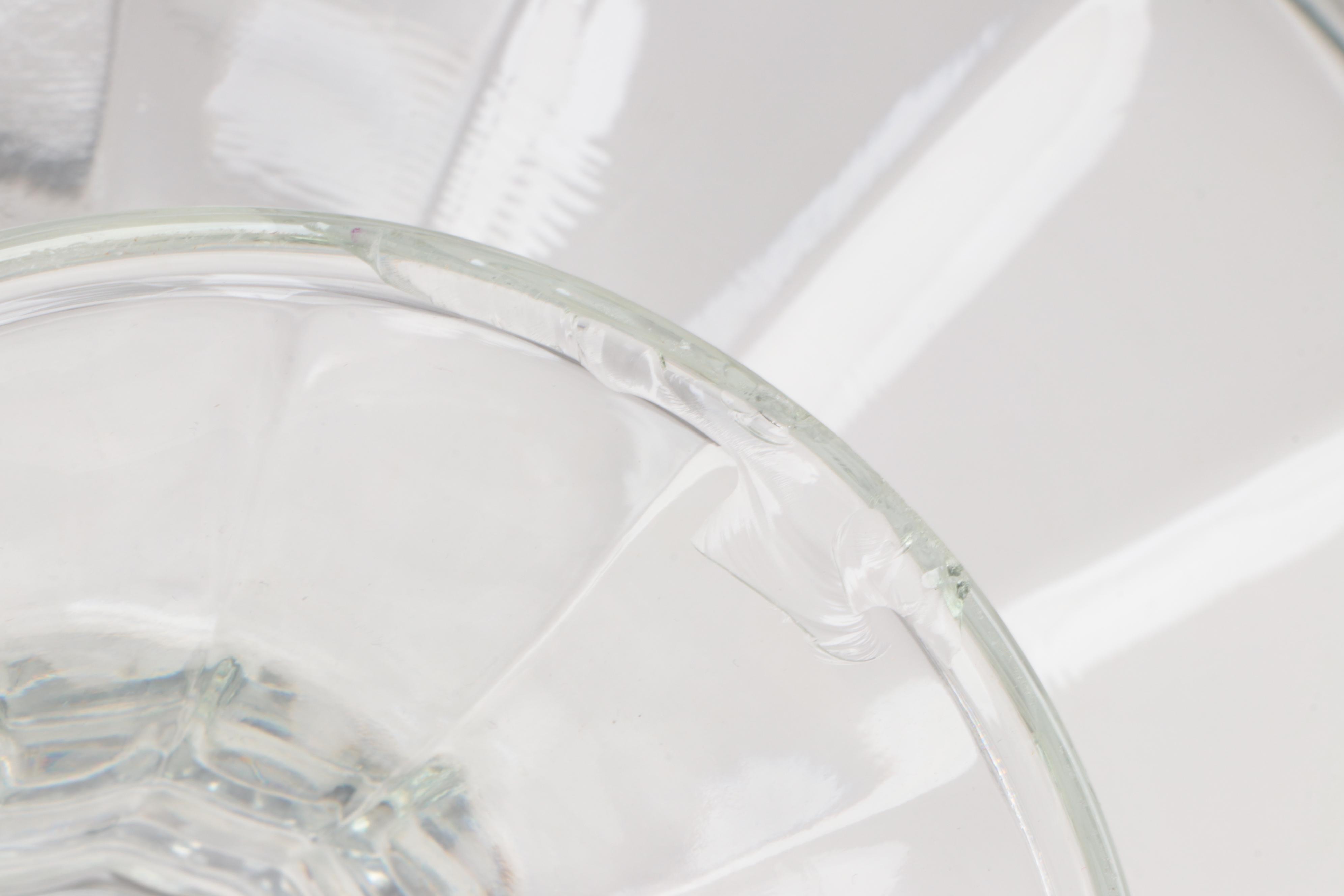 Footed Relish Plateau with Other Pressed Glass Cake Stands and Domes