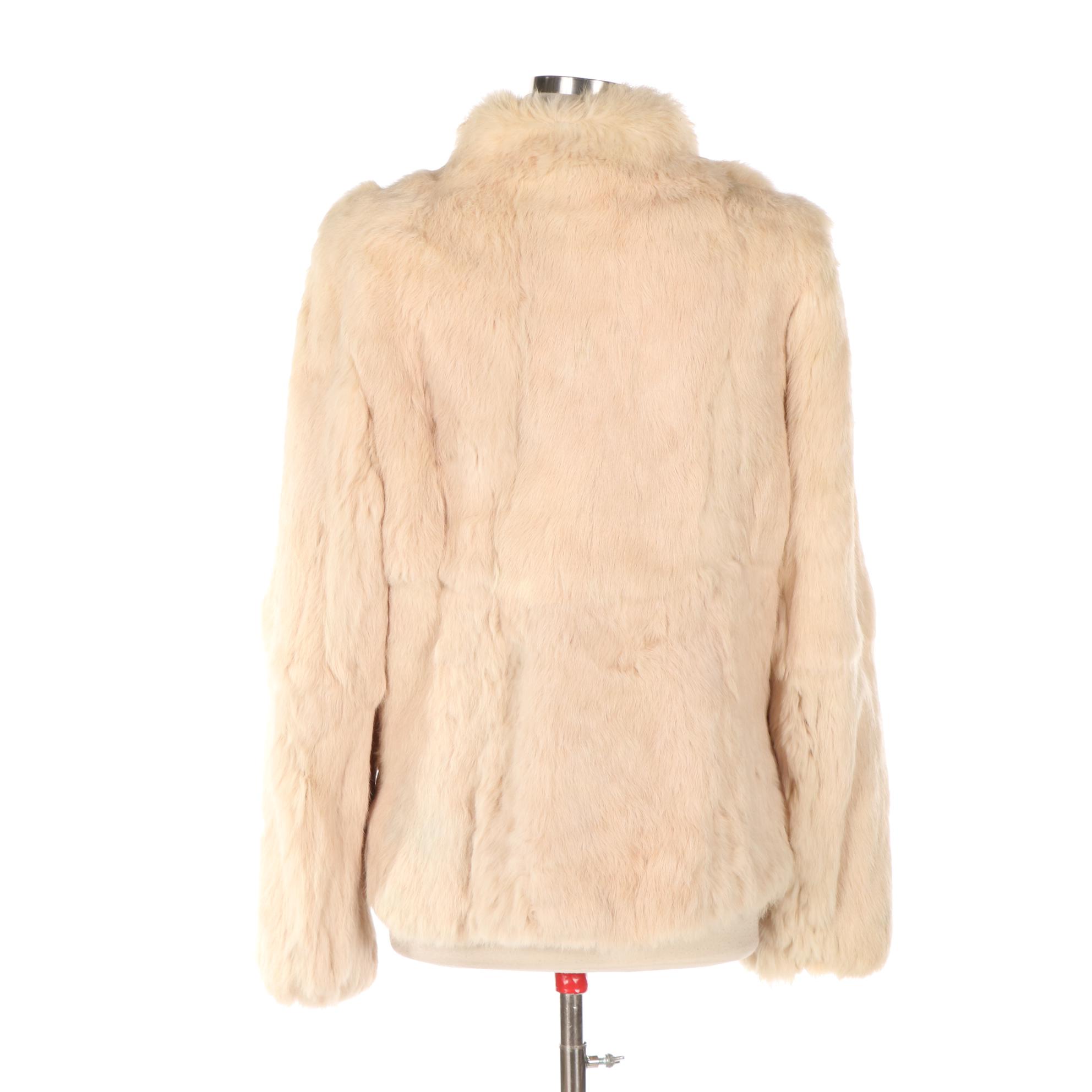 French Rabbit Fur Jacket