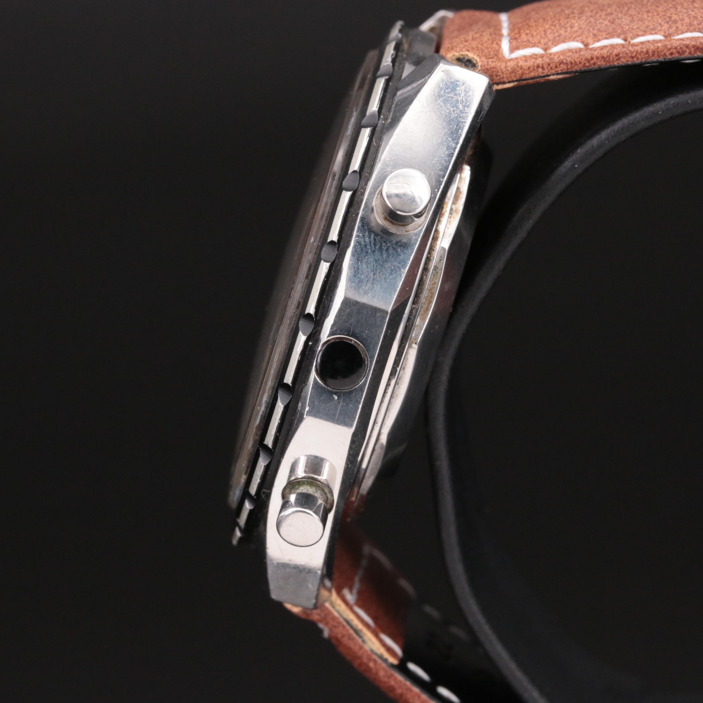 Breitling Navitimer Chrono-Matic Vintage Stainless Steel Watch