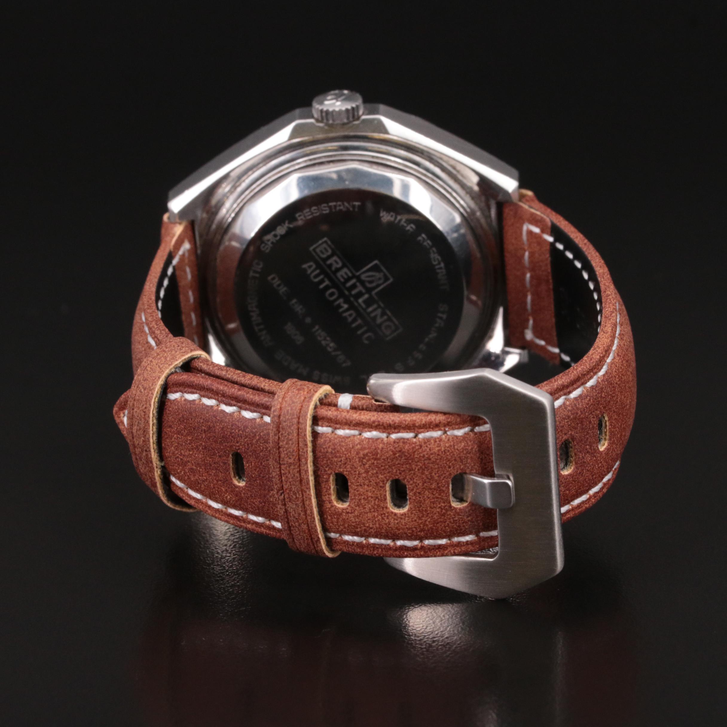 Breitling Navitimer Chrono-Matic Vintage Stainless Steel Watch