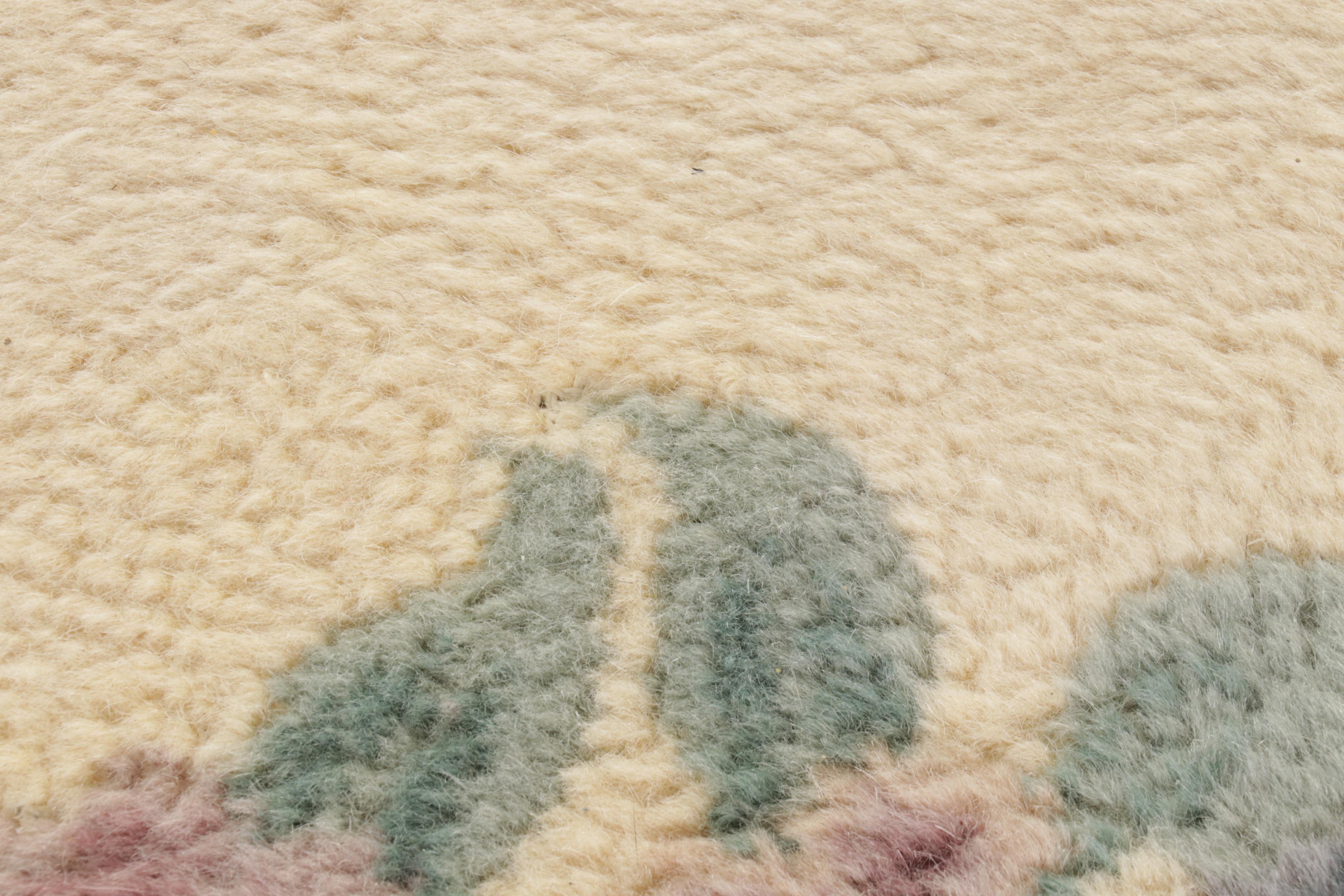 3'3 Octagonal Hand-Tufted Mandarin Classics Chinese Peking Accent Rug