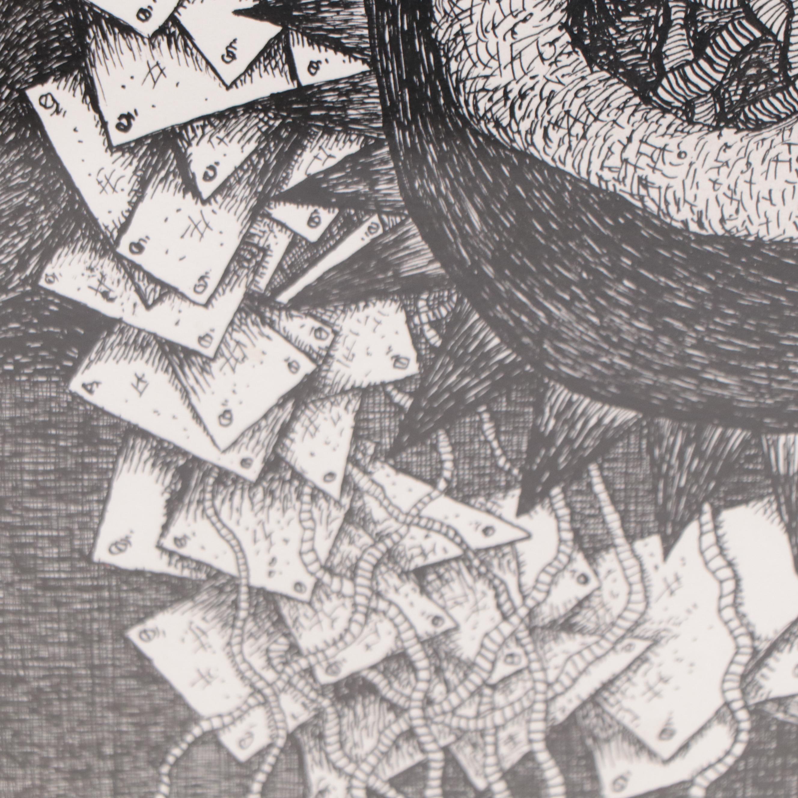 Surreal Pen and Ink Drawing, 21st Century