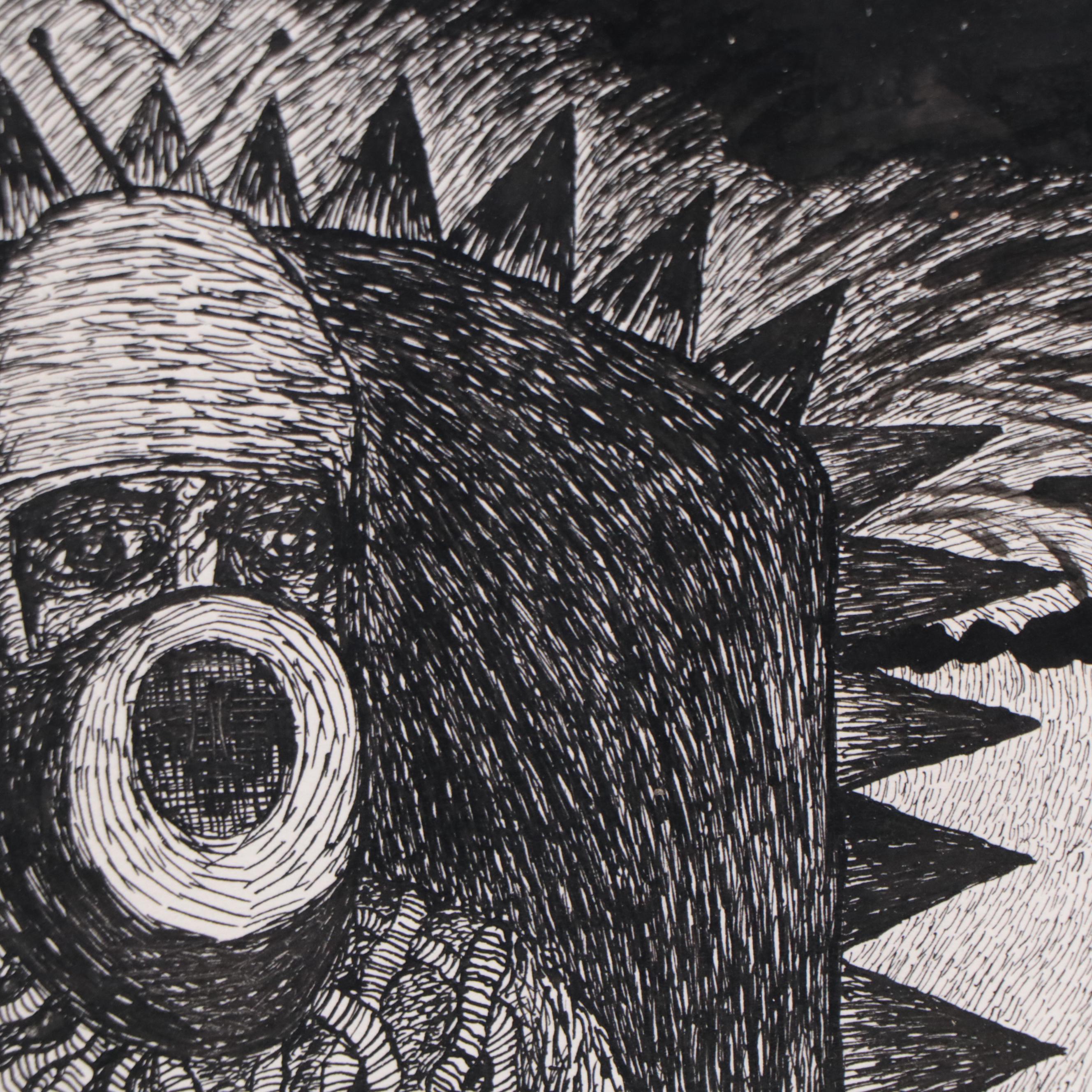 Surreal Pen and Ink Drawing, 21st Century