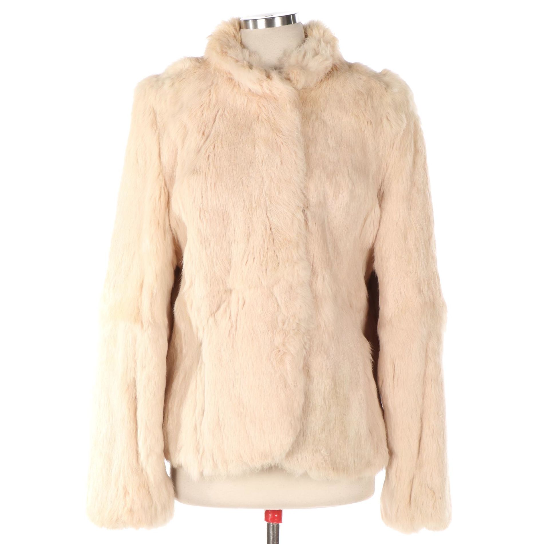 French Rabbit Fur Jacket