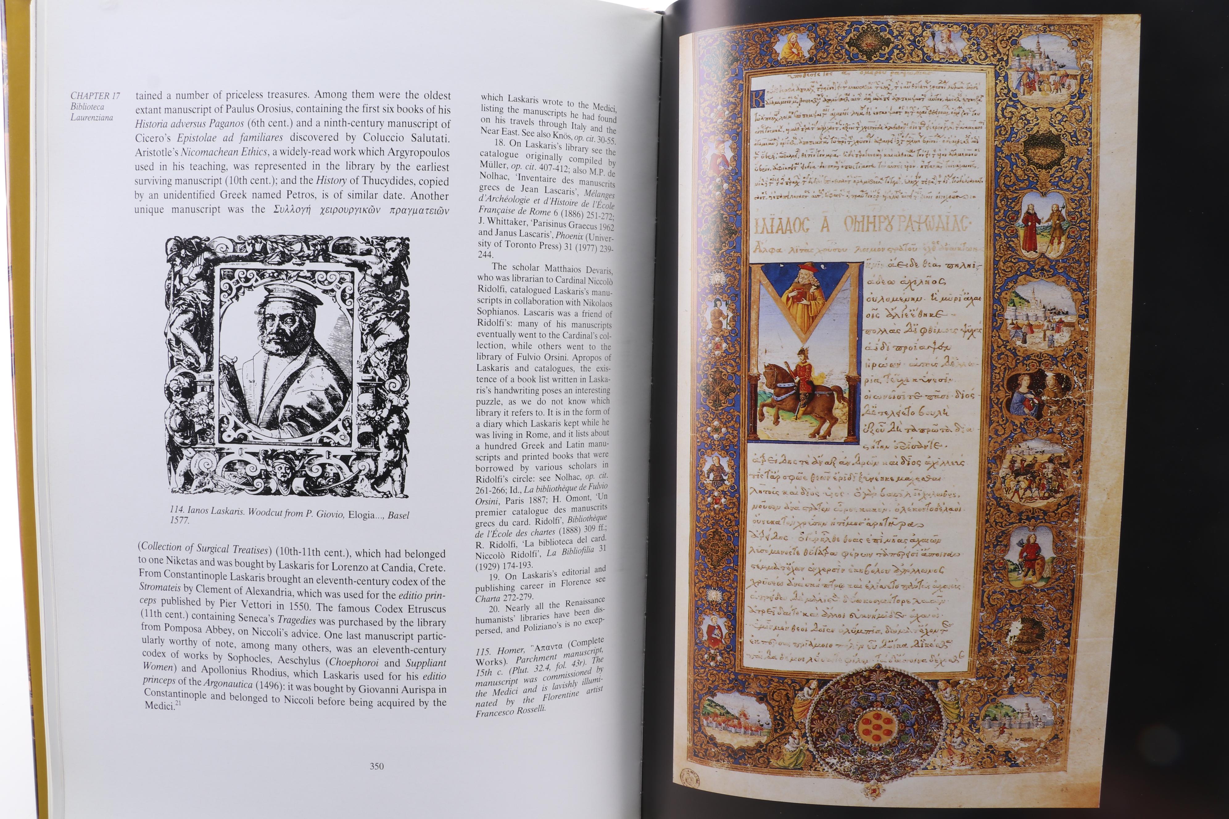 "The Great Libraries" by Konstantinos Staikos and "Libraries" by Candida Höfer