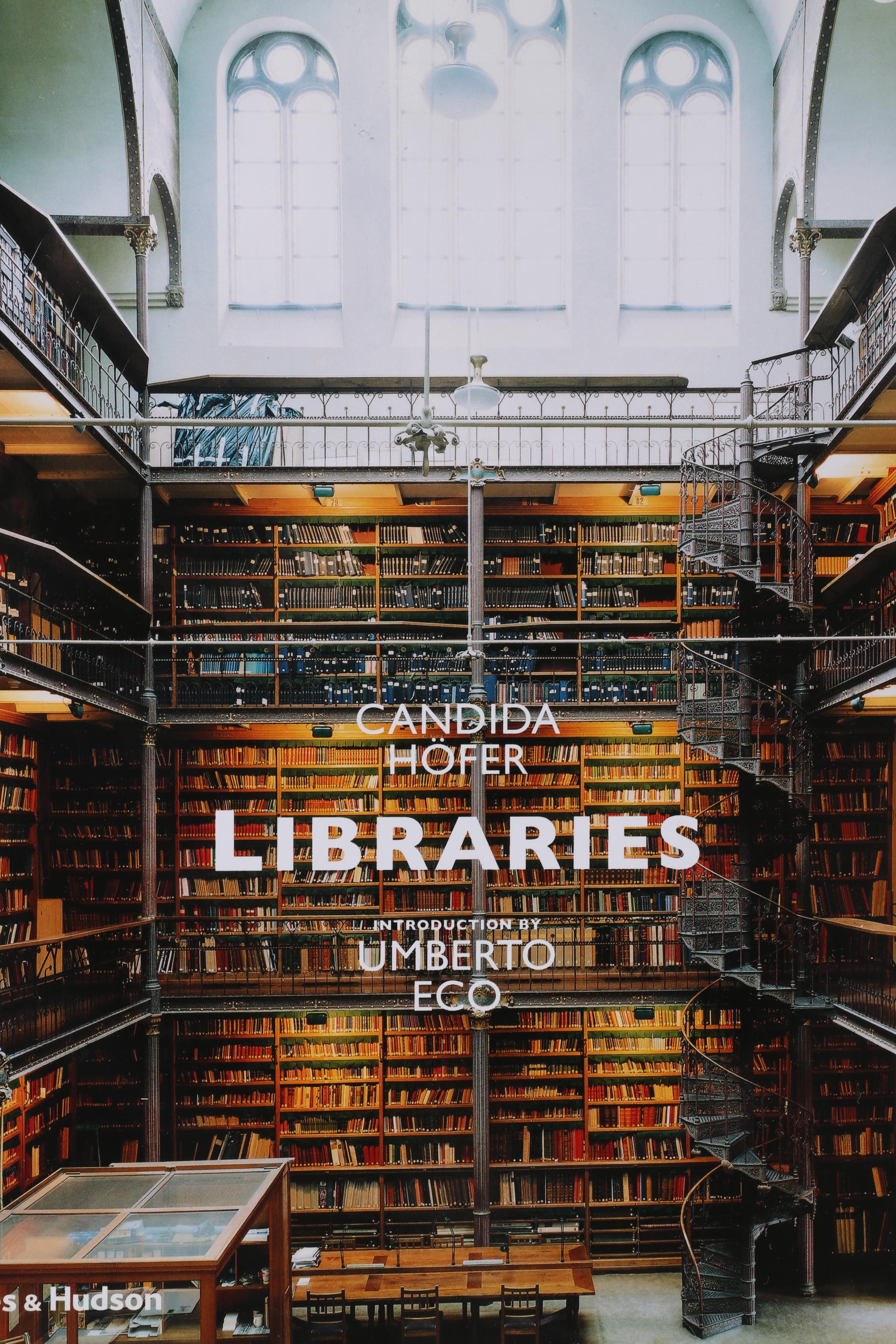 "The Great Libraries" by Konstantinos Staikos and "Libraries" by Candida Höfer