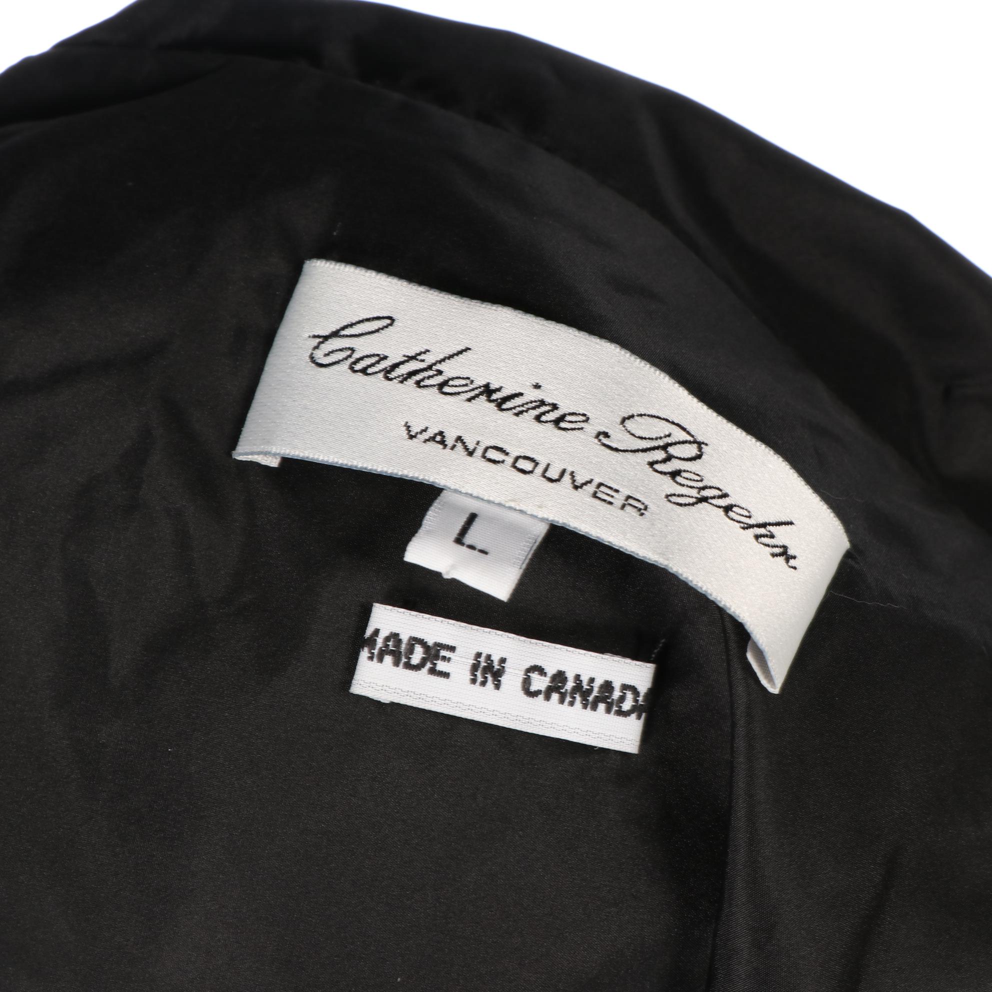 Catherine Regehr Silk Occasion Dress with Pleated Skirt