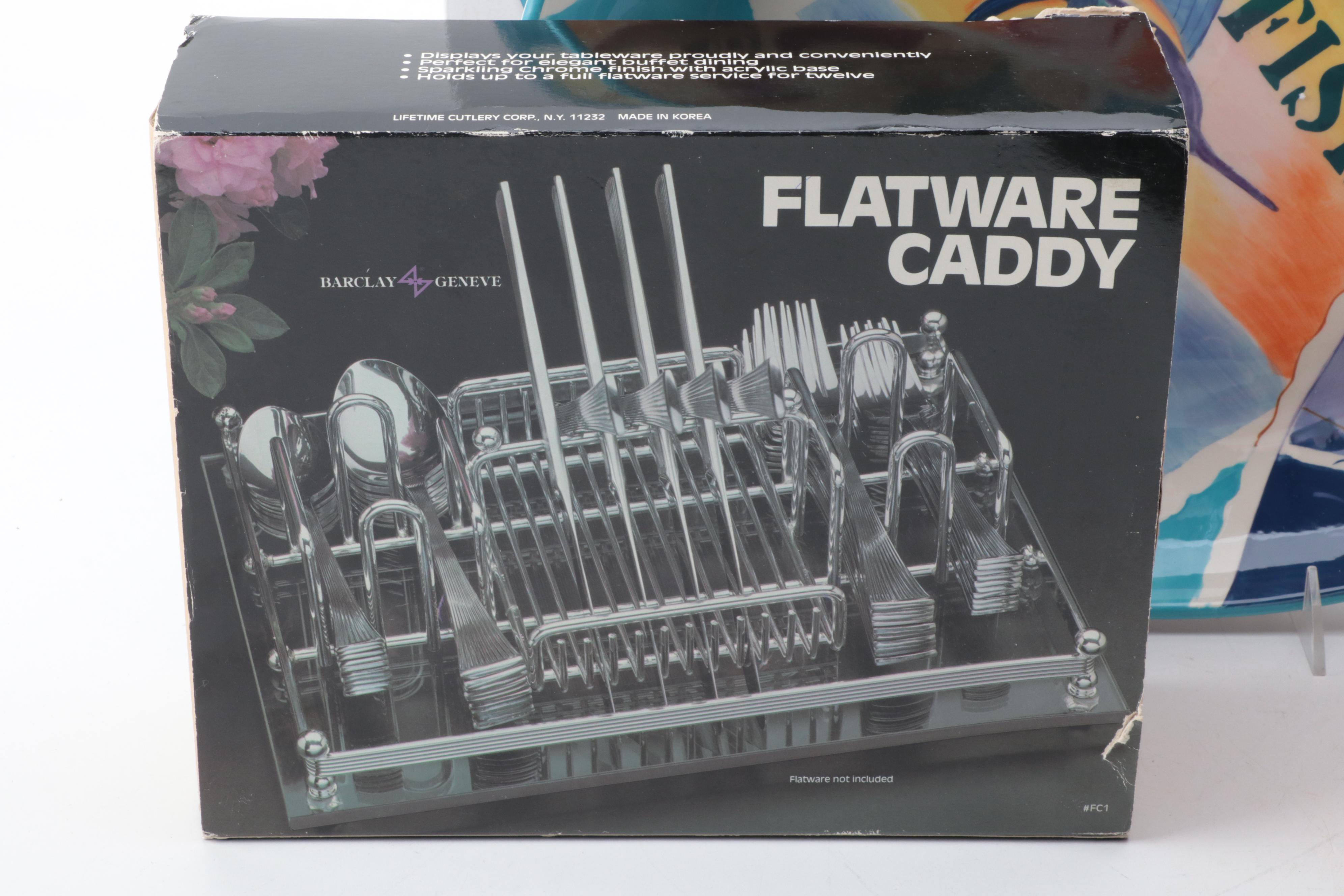 Black and Decker Blender, Travel Themed Trays, Plastic Flatware and More