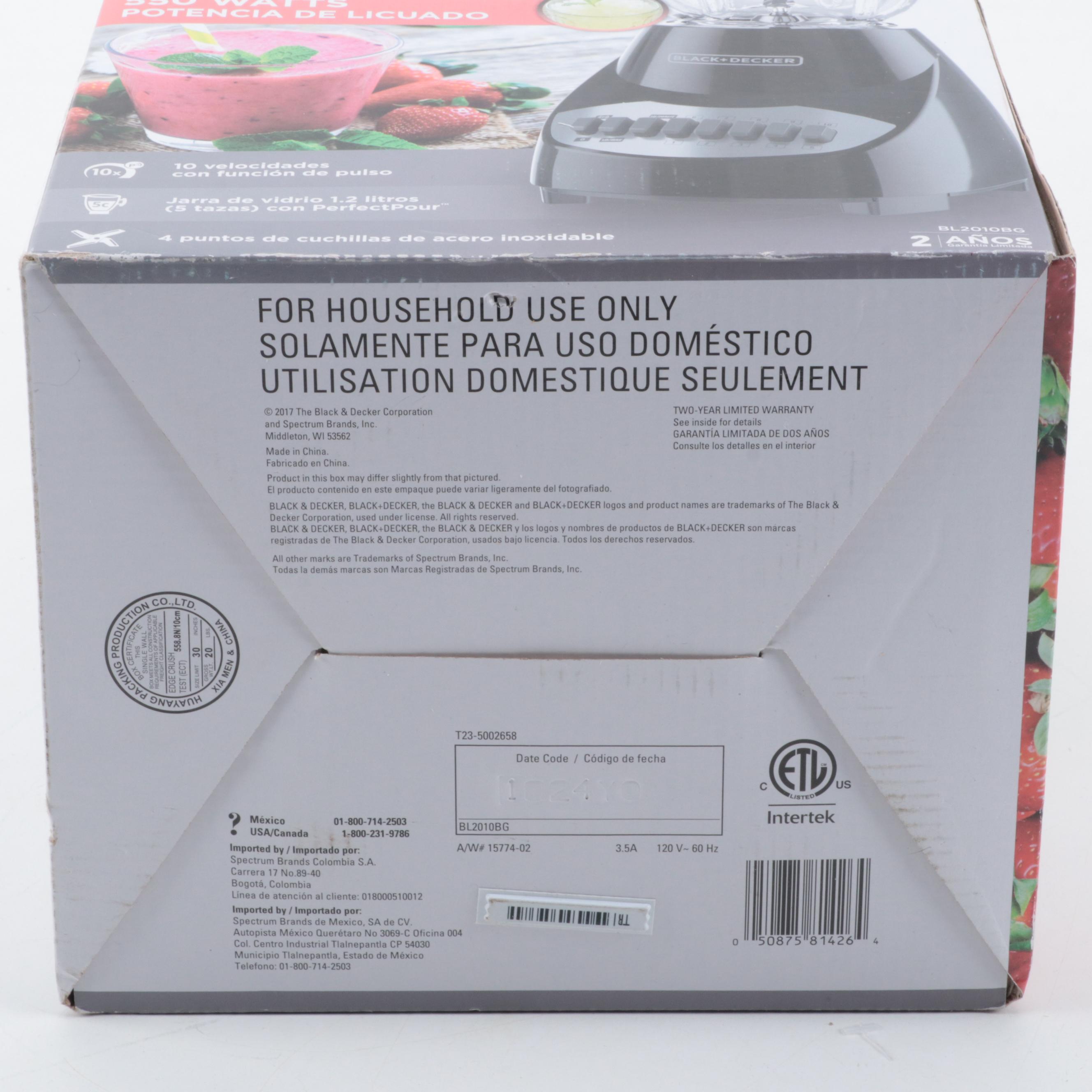 Black and Decker Blender, Travel Themed Trays, Plastic Flatware and More