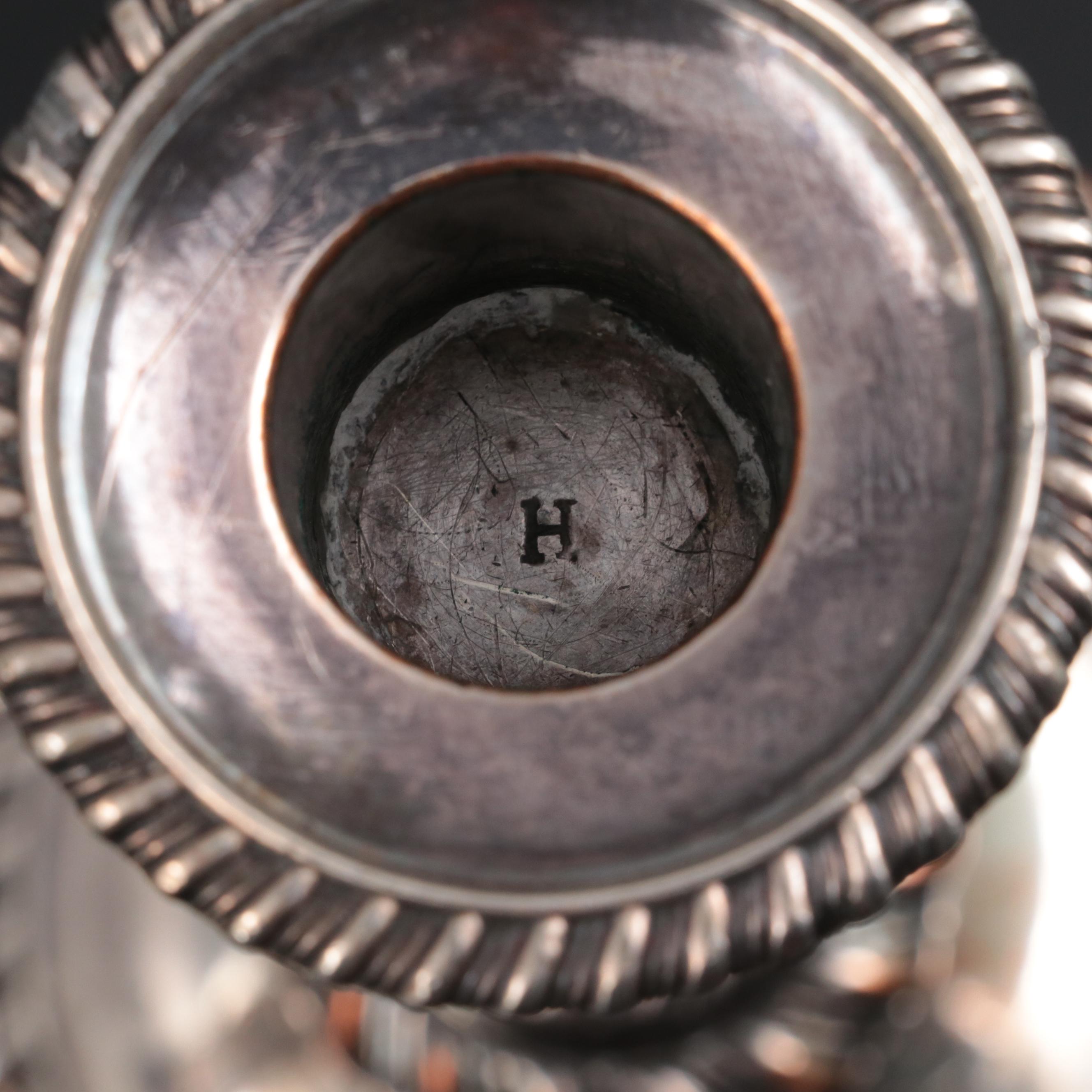 Pair of Old Sheffield Plate Telescopic Candlesticks, 19th Century