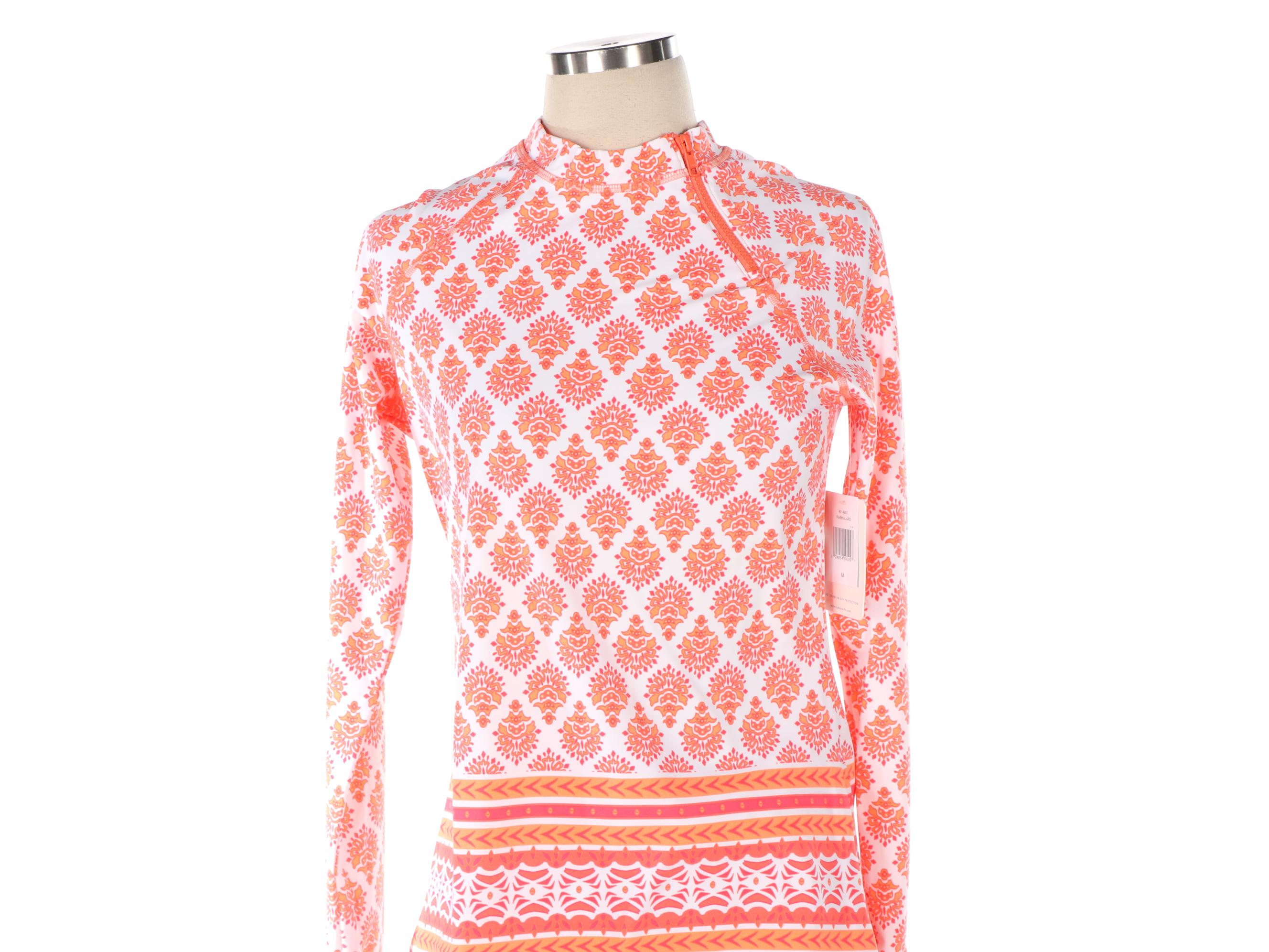 Cabana Life Sun Protection Long Sleeve Top and Pants, New with Tag