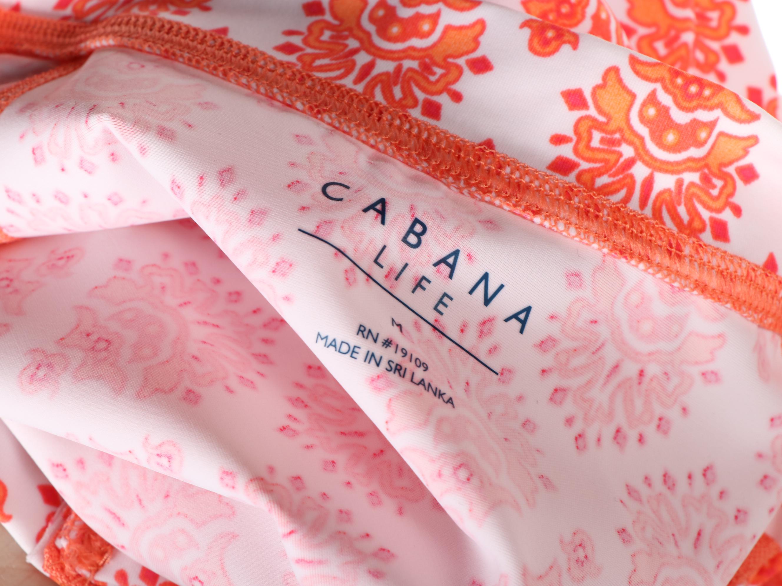 Cabana Life Sun Protection Long Sleeve Top and Pants, New with Tag