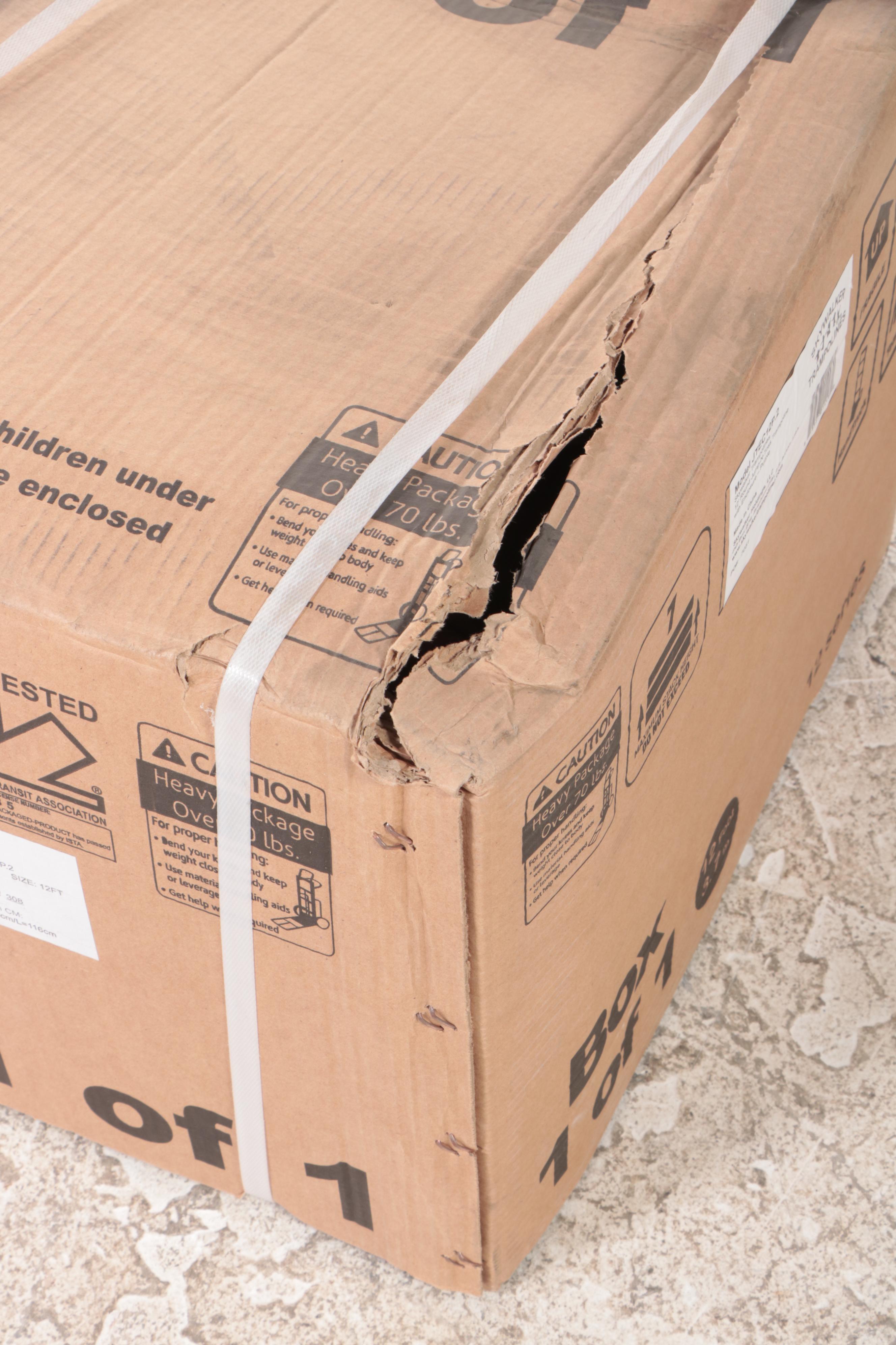 Skywalker Trampolines 12' Round Jump-N-Toss Trampoline with Enclosure in Purple