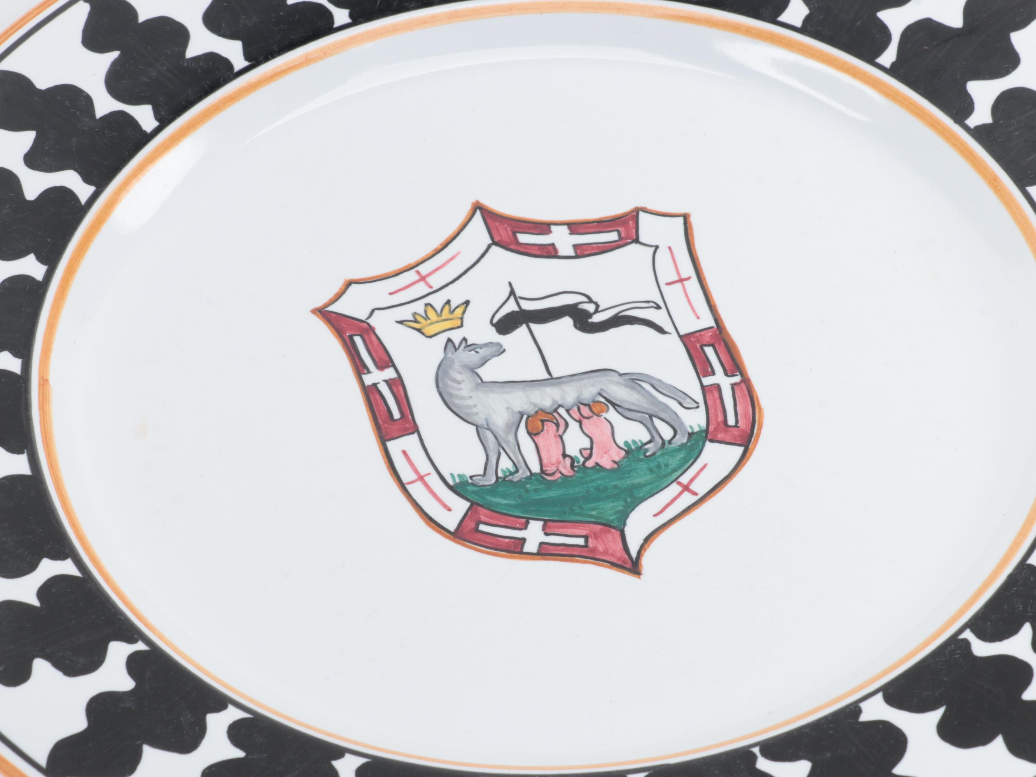 Grazia and Fratelli Deruta Italian Majolica Pottery Tableware