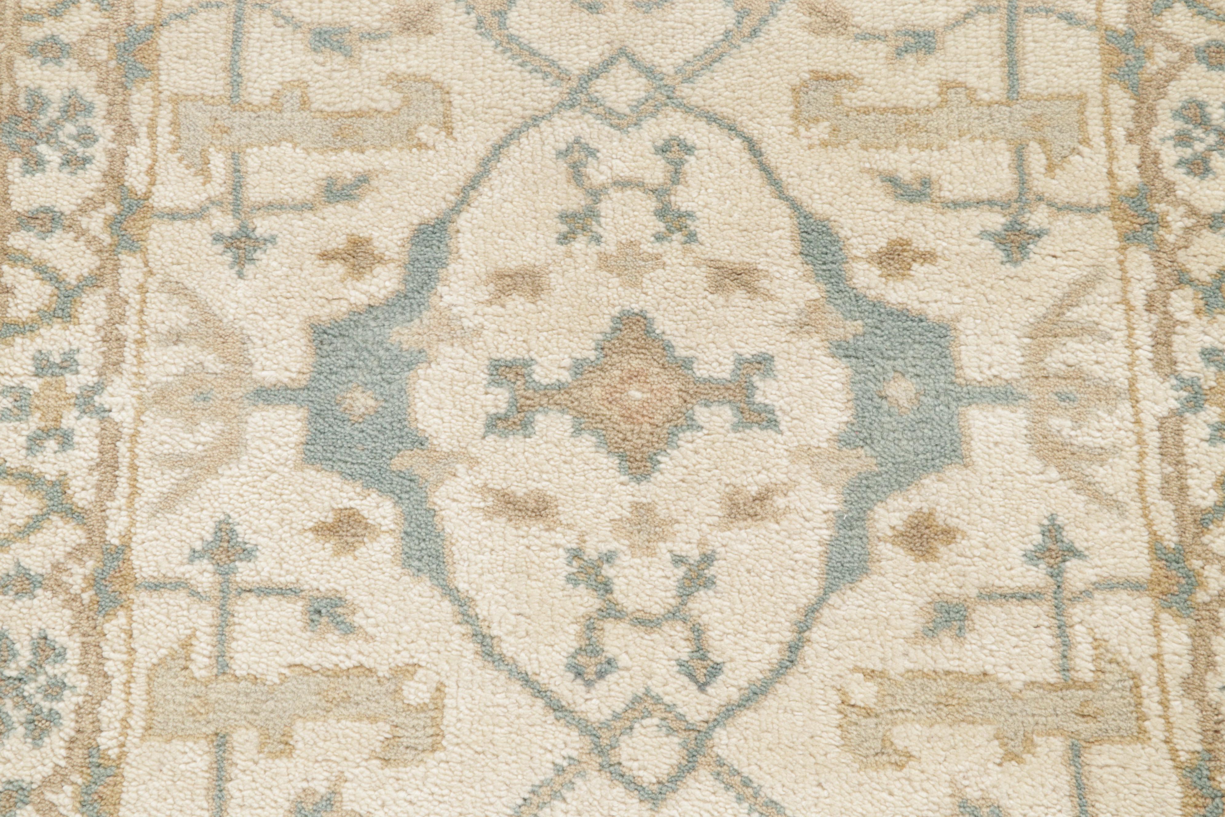 2'6 x 7'11 Hand-Knotted Turkish Oushak Carpet Runner