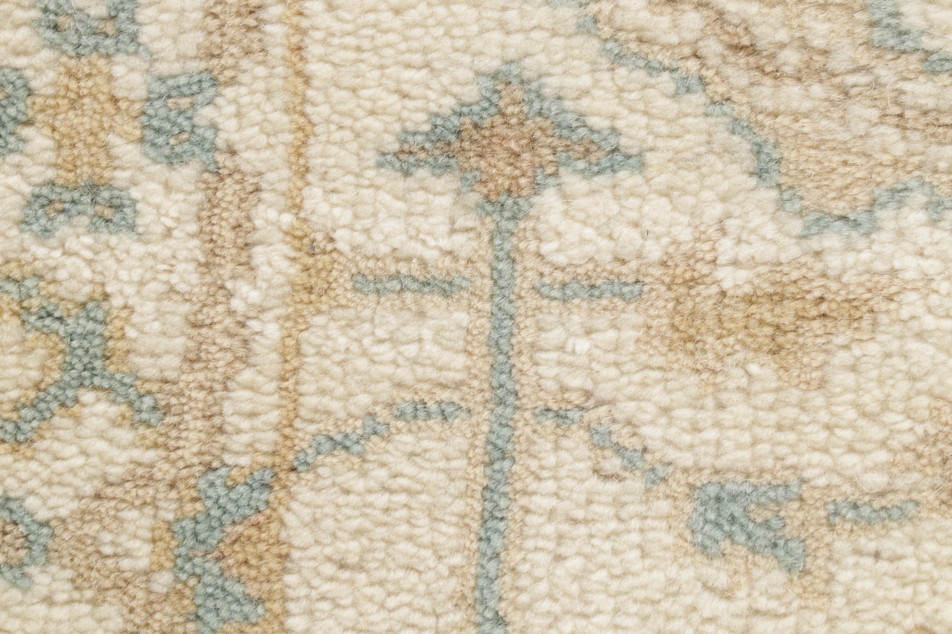 2'6 x 7'11 Hand-Knotted Turkish Oushak Carpet Runner