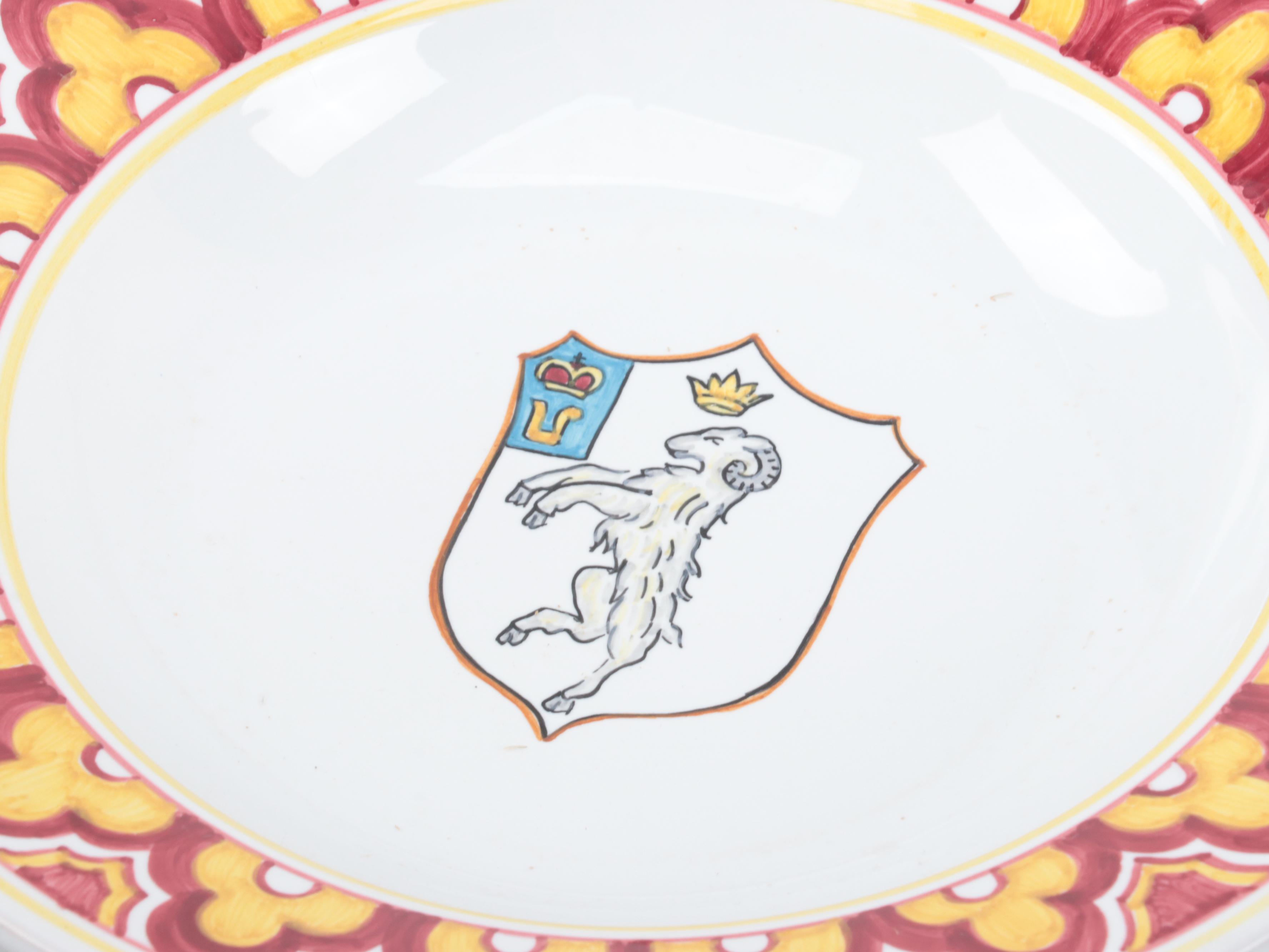 Grazia and Fratelli Deruta Italian Majolica Pottery Tableware