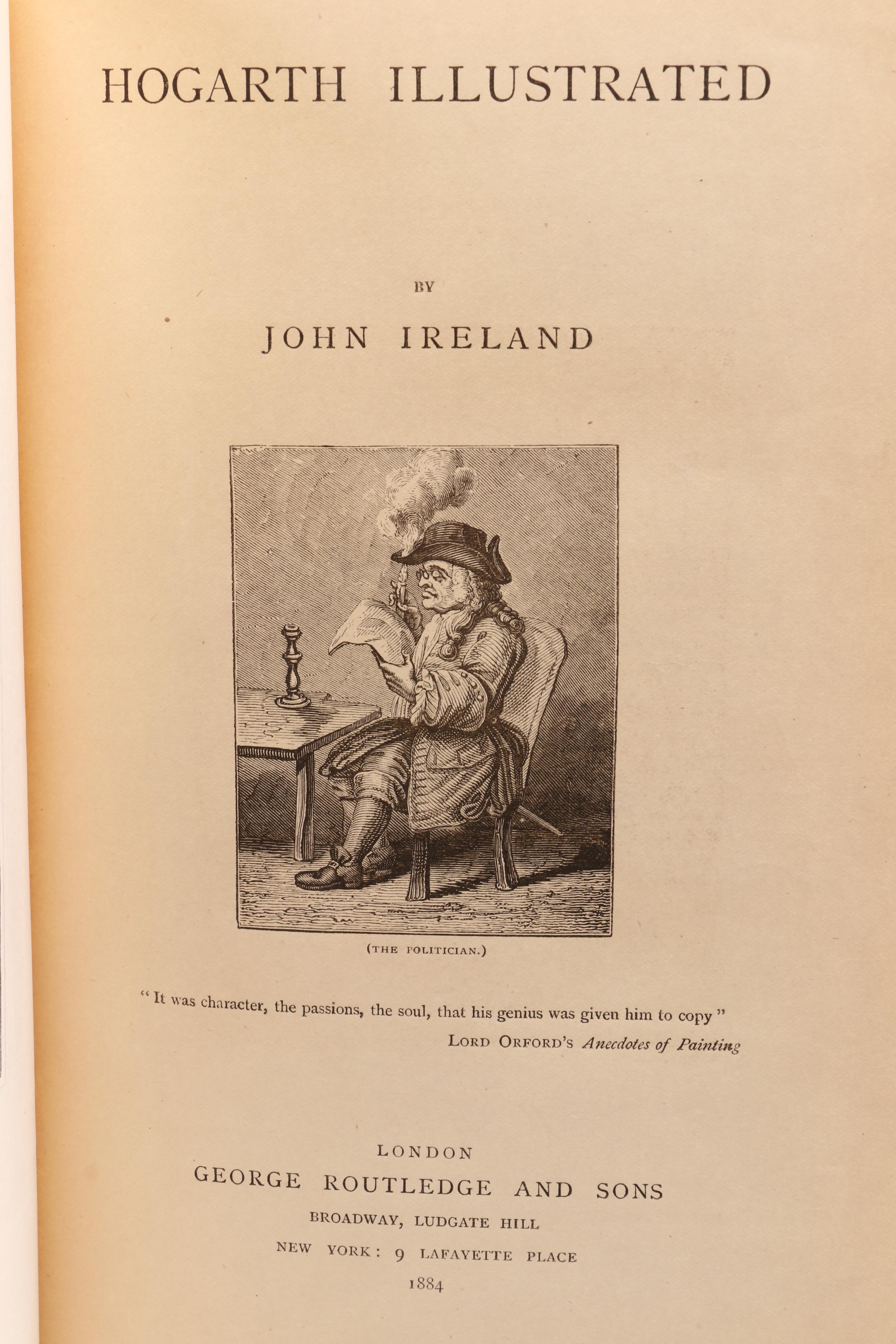 "Hogarth Illustrated" by John Ireland, 1884