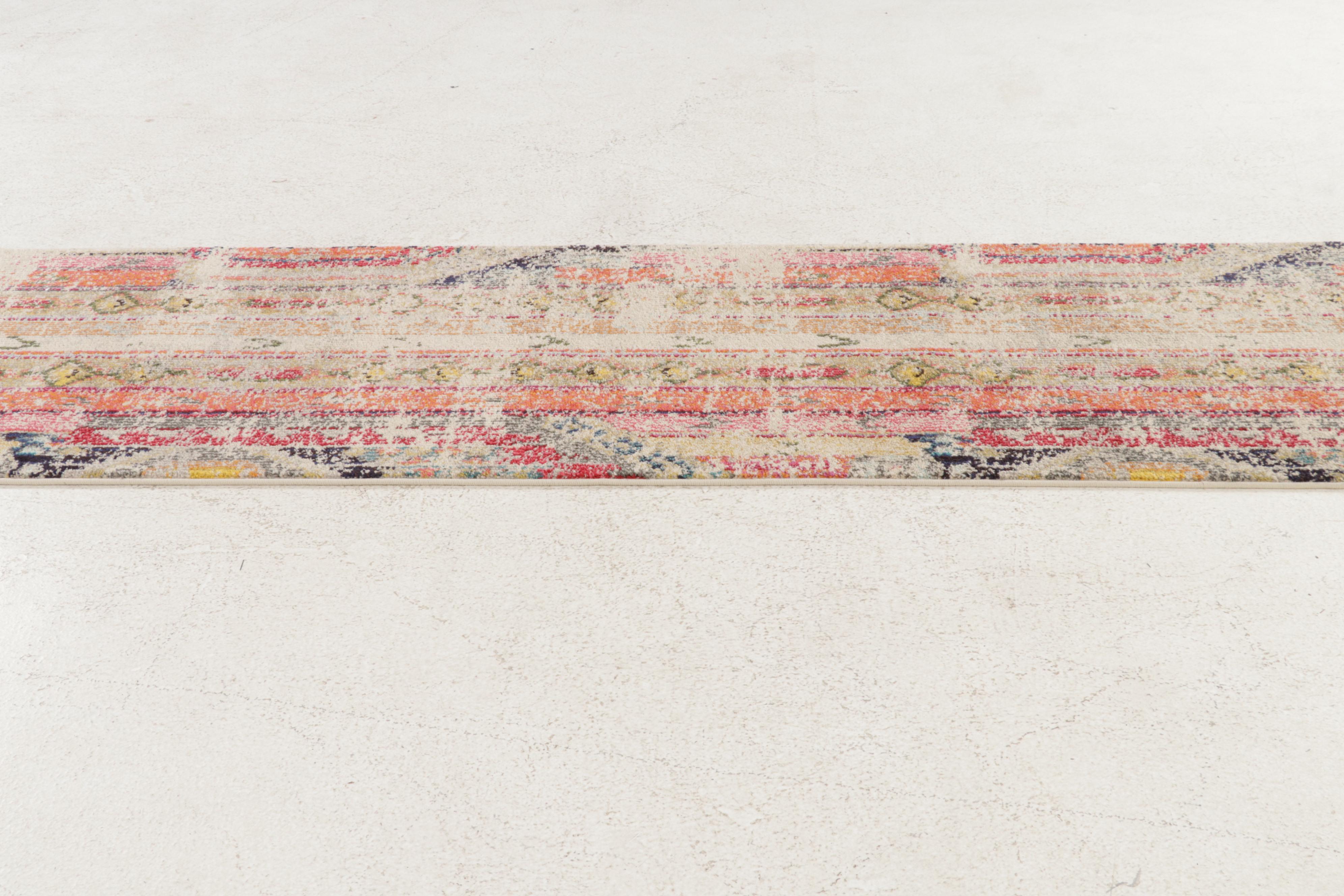 2'2 x 14'1 Machine Made Safavieh "Monaco" Carpet Runner