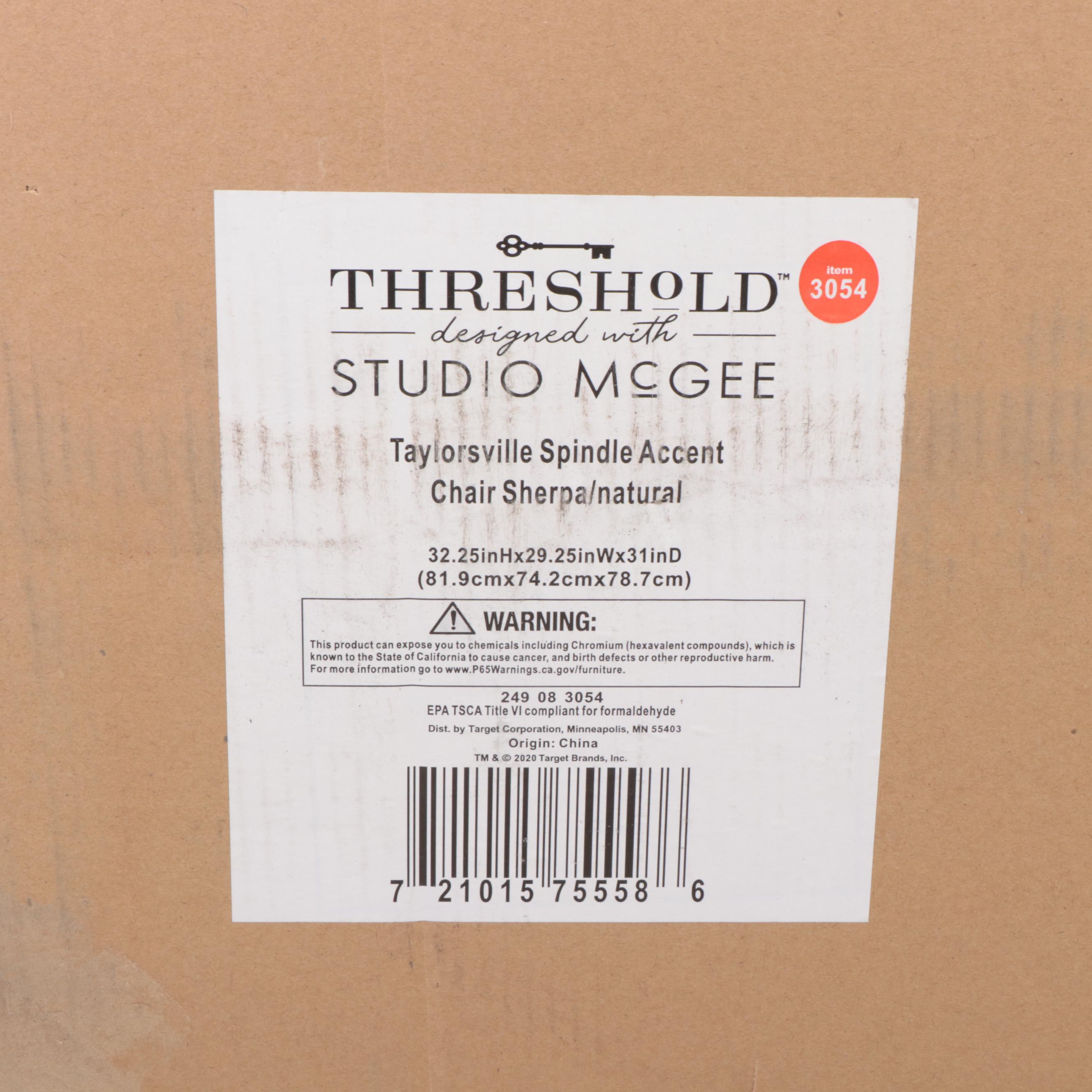 Threshold with Studio McGee Taylorsville Spindle Accent Chair