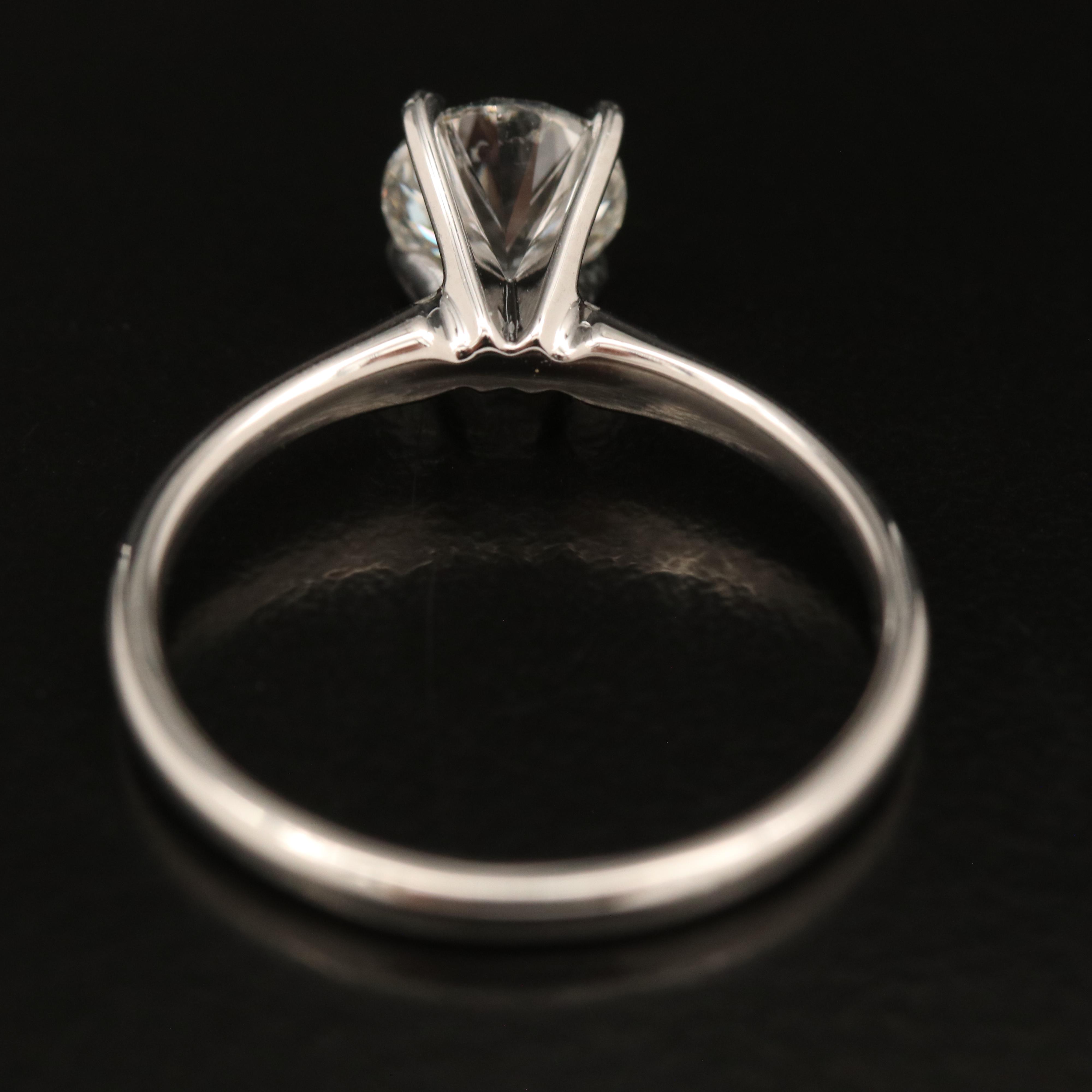 14K 0.94 CT Lab Grown Diamond Ring