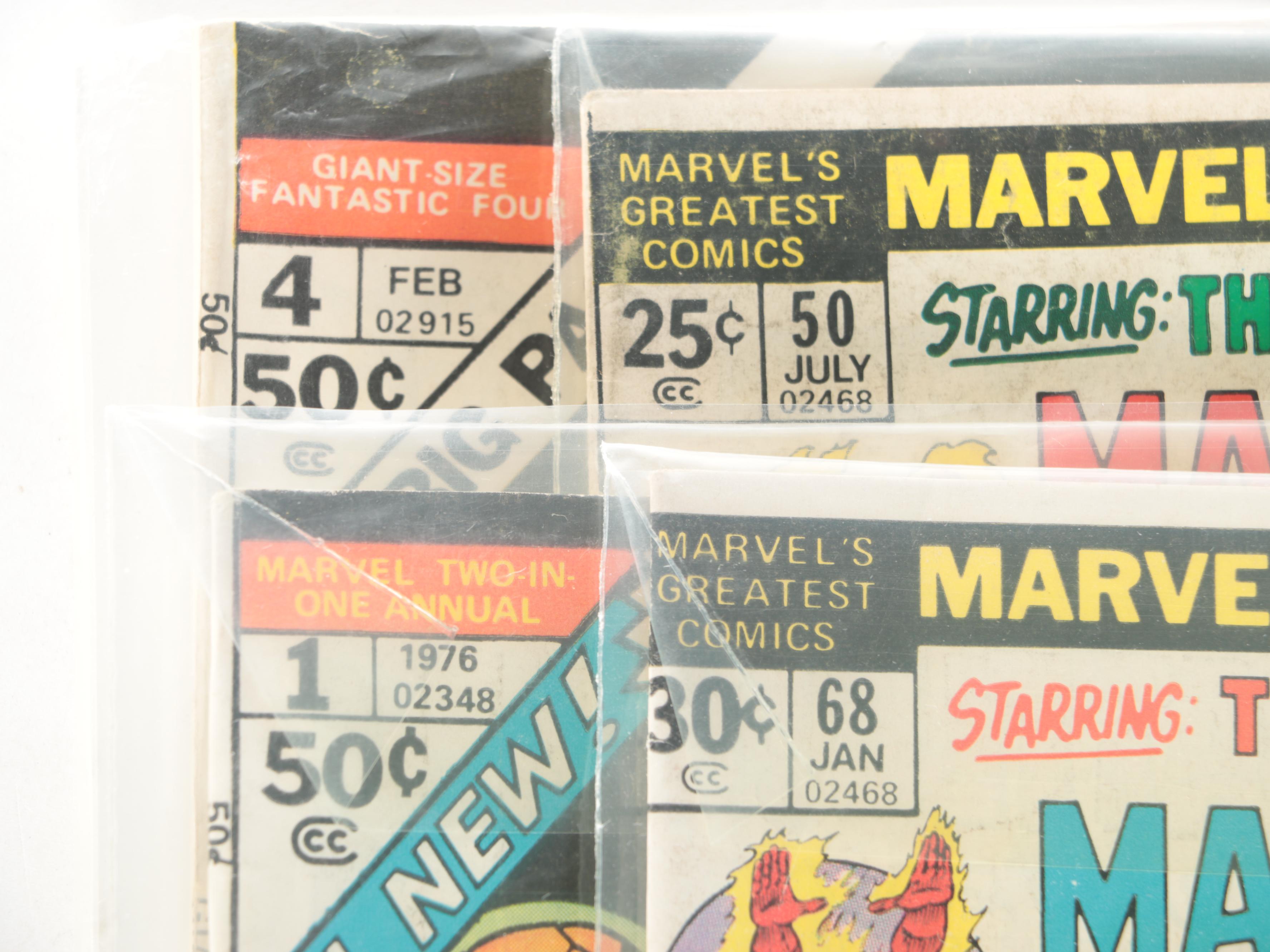 Marvel, Other Silver–Bronze Age Comics with #1's, Marvel Two-in-One and More