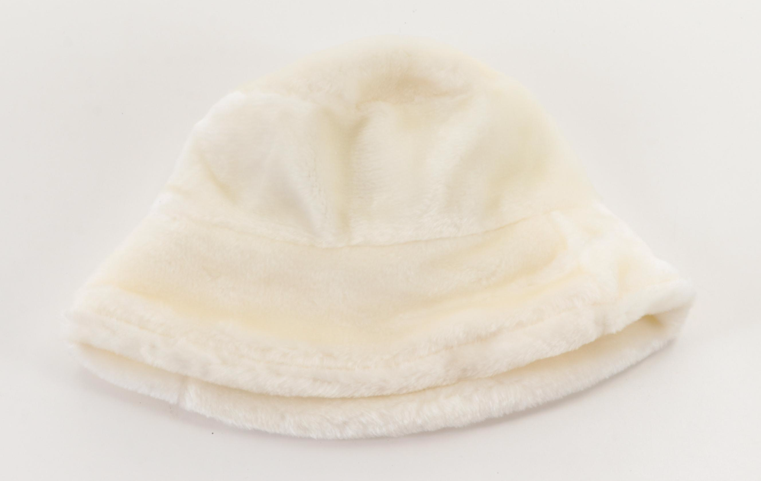 Velveteen and Faux Fur Berets and Bucket Hat