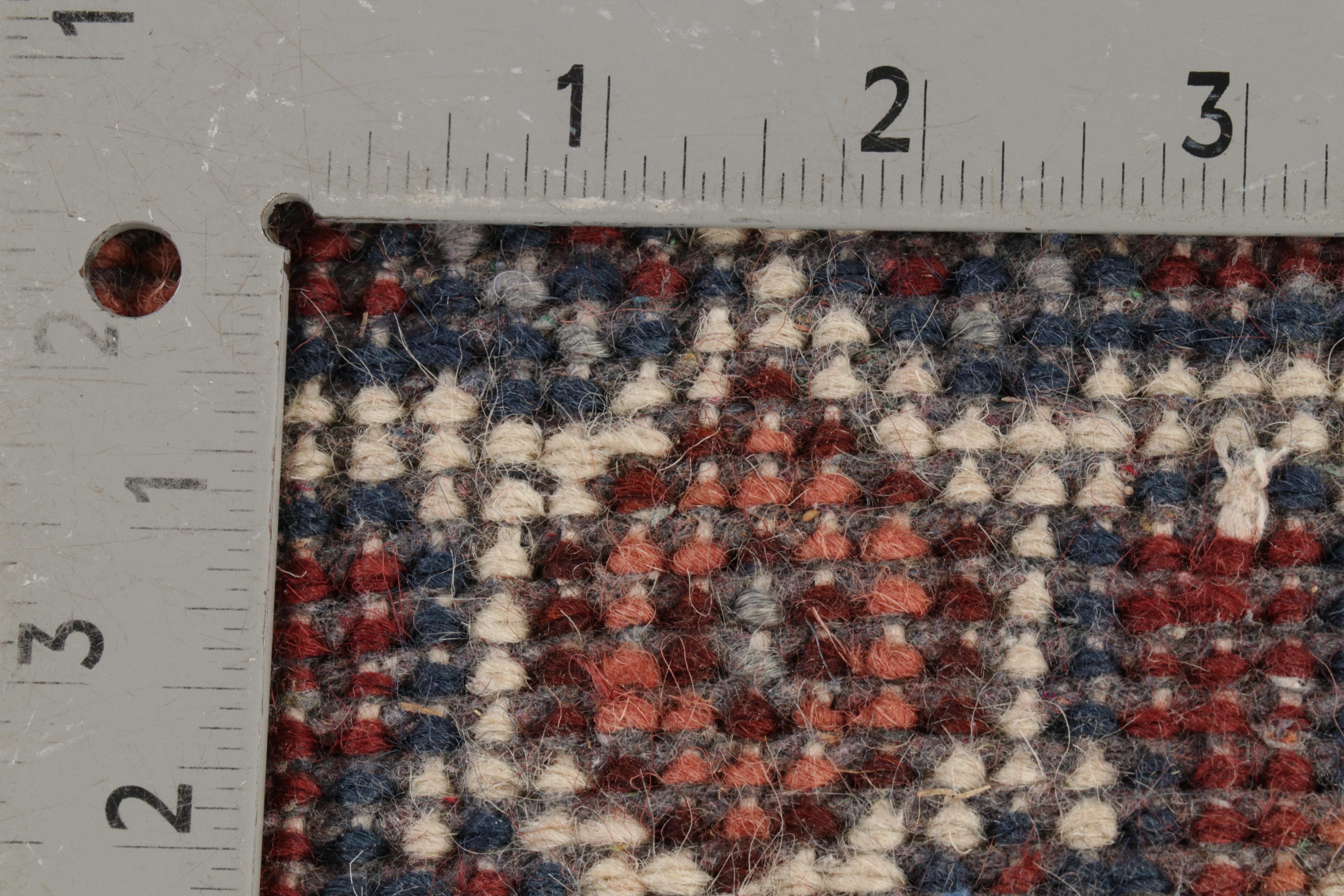 2'8 x 12' Hand-Knotted Persian Heriz Carpet Runner