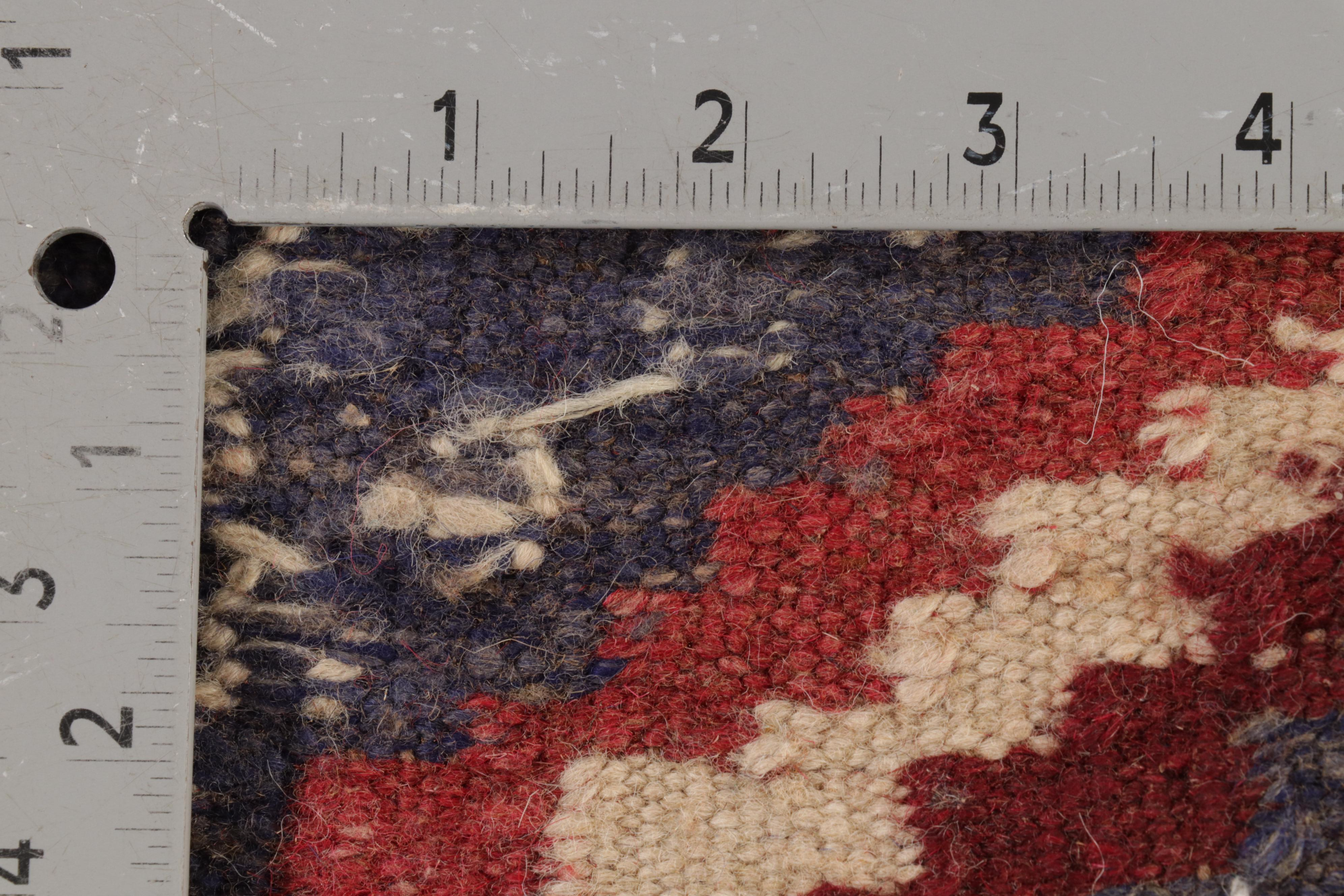 5'3 x 7'3 Handwoven Persian Qashqai Kilim Area Rug