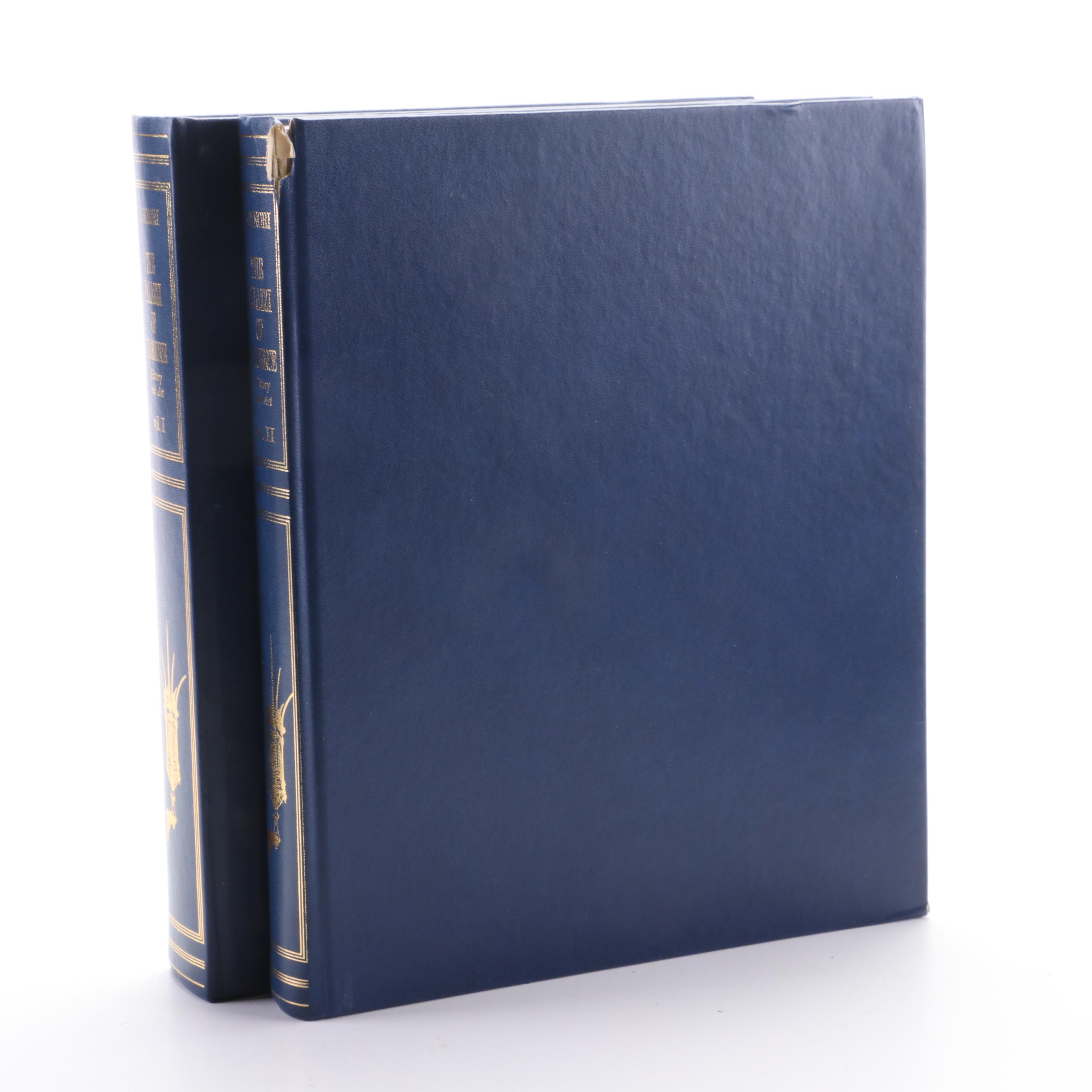 "The Palazzi of Florence" Two-Volume Box Set by Leonardo Ginori Lisci, 1985