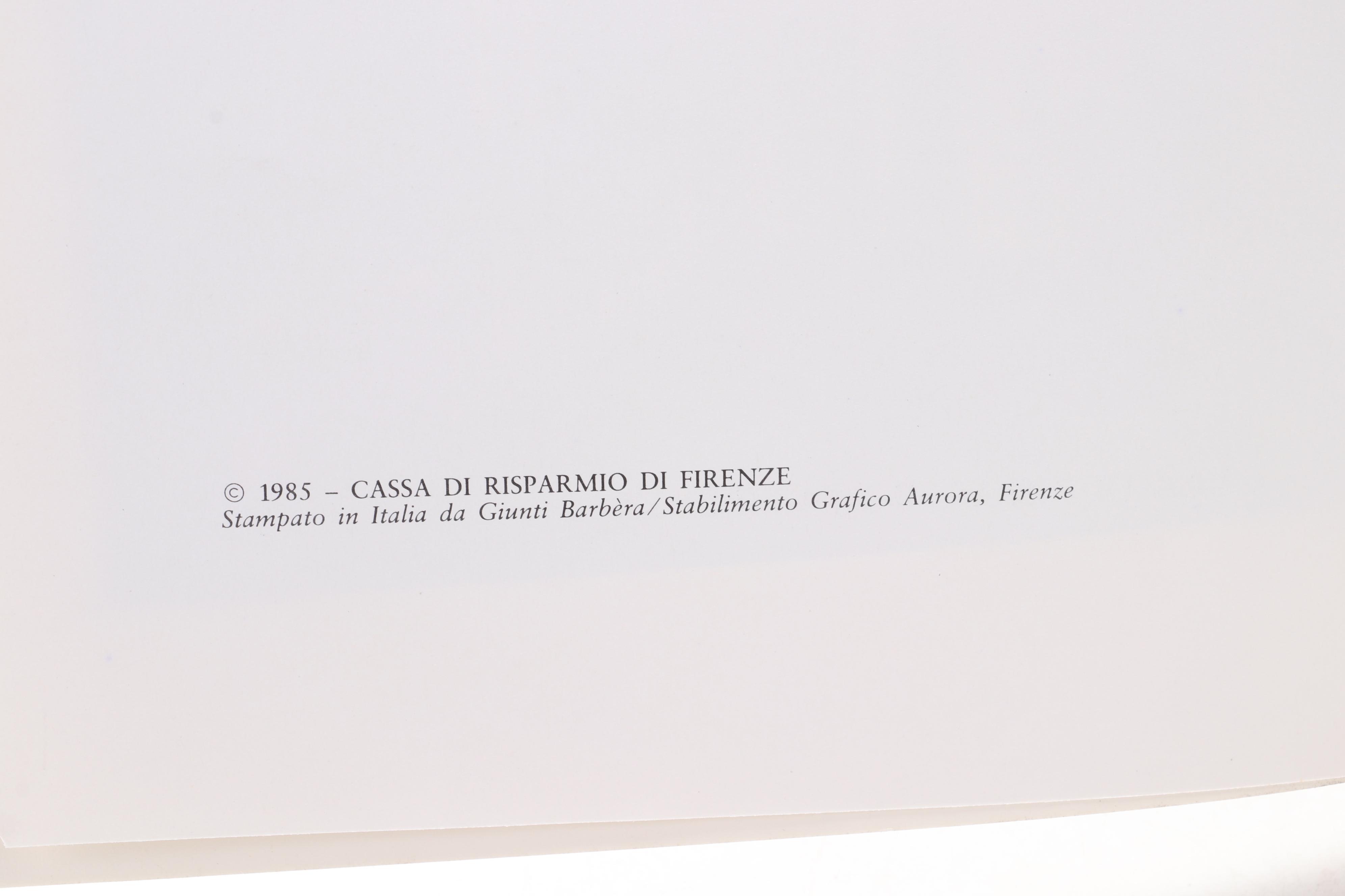 "The Palazzi of Florence" Two-Volume Box Set by Leonardo Ginori Lisci, 1985