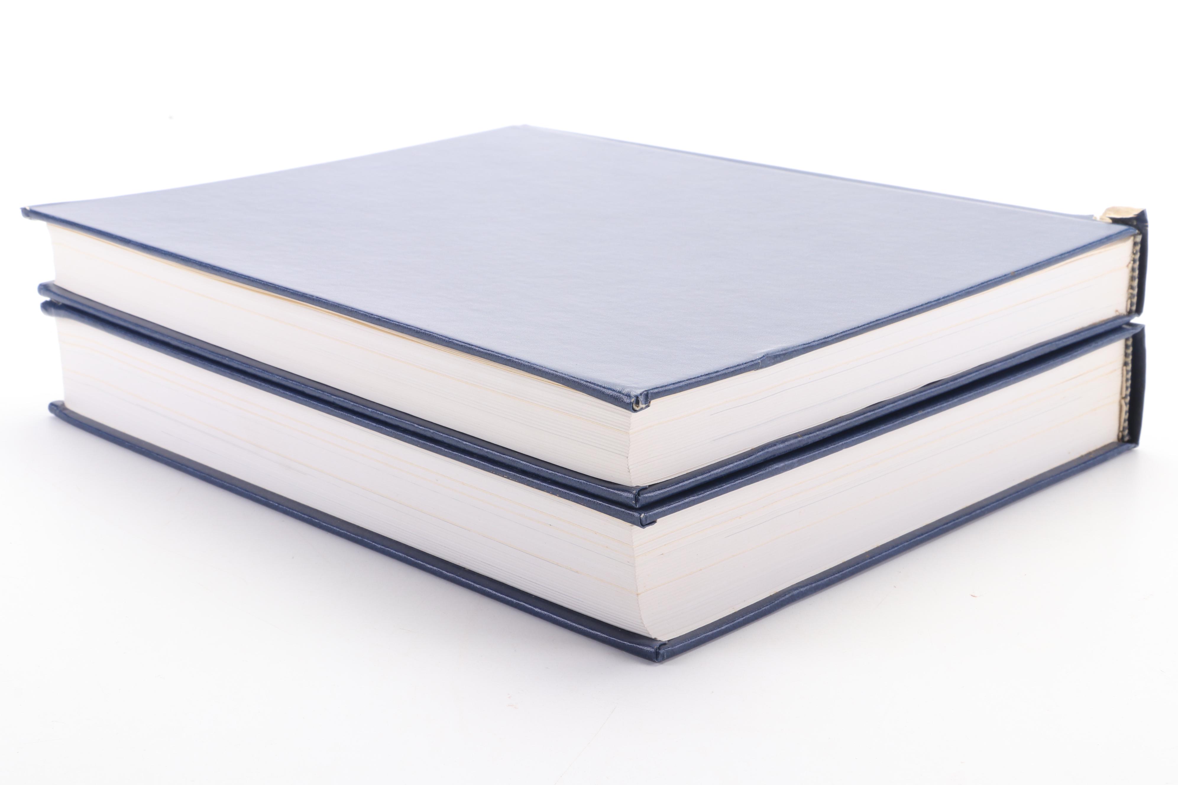 "The Palazzi of Florence" Two-Volume Box Set by Leonardo Ginori Lisci, 1985