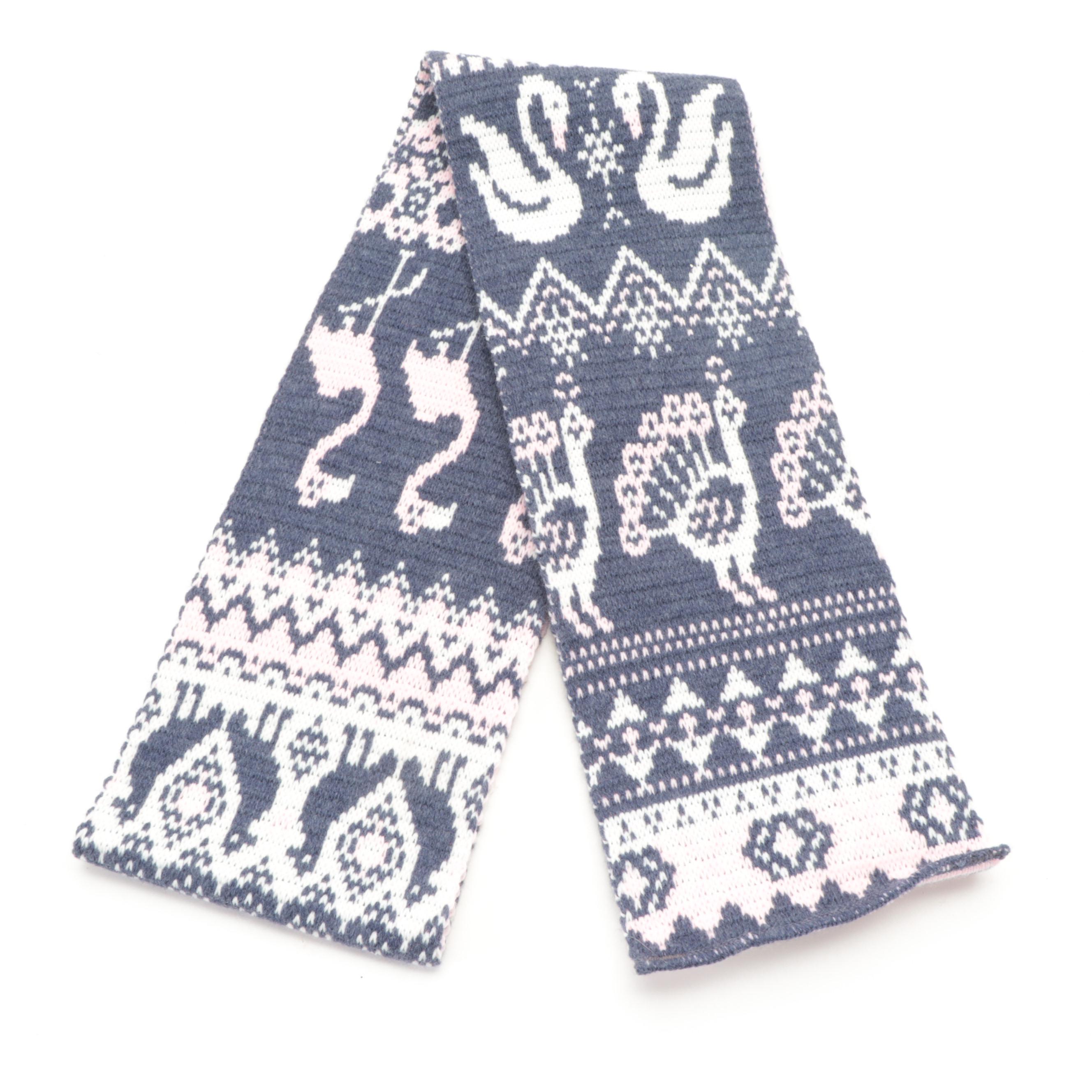 Green 3 Recycled Cotton Scarf with Conte of Florence and Other Scarves