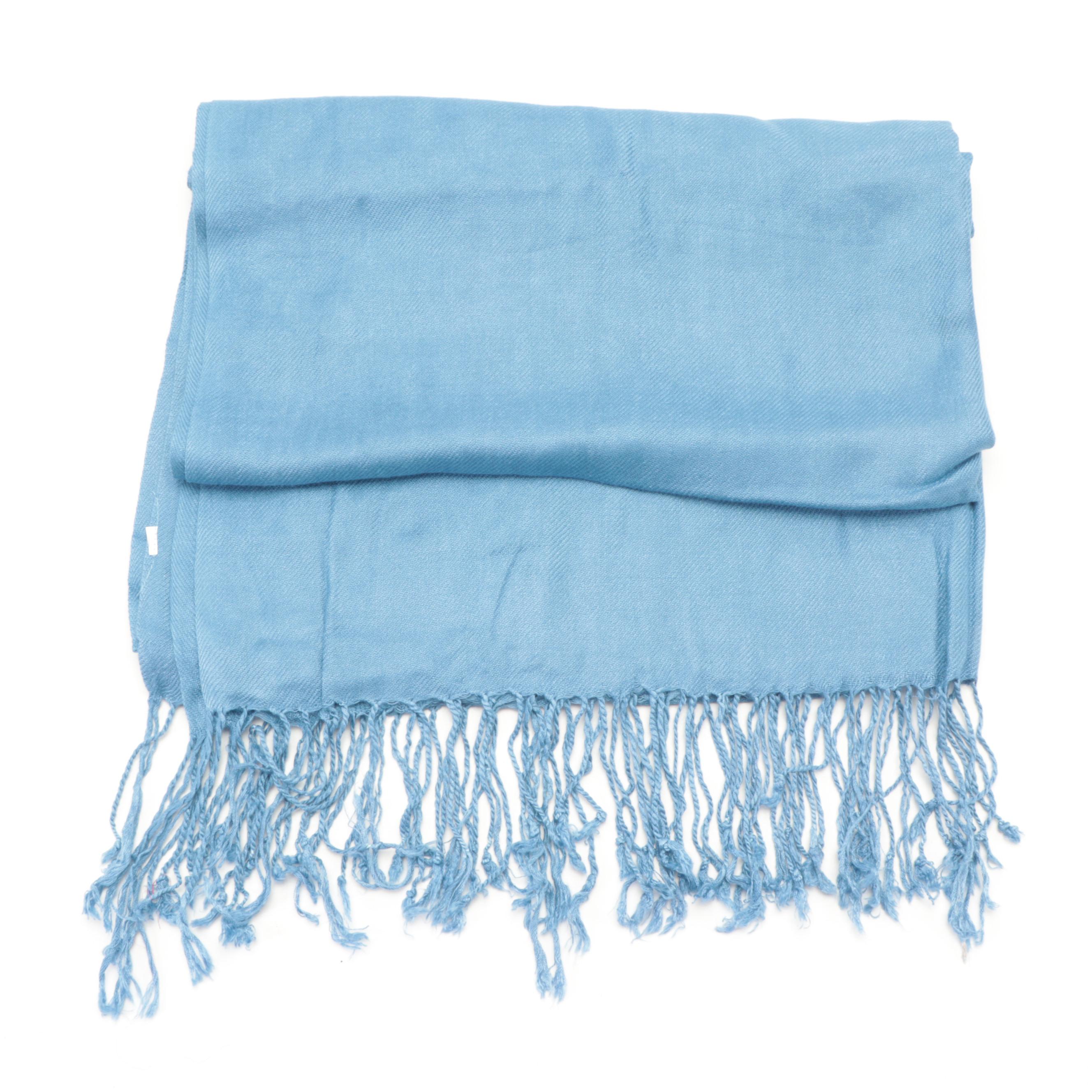 Green 3 Recycled Cotton Scarf with Conte of Florence and Other Scarves