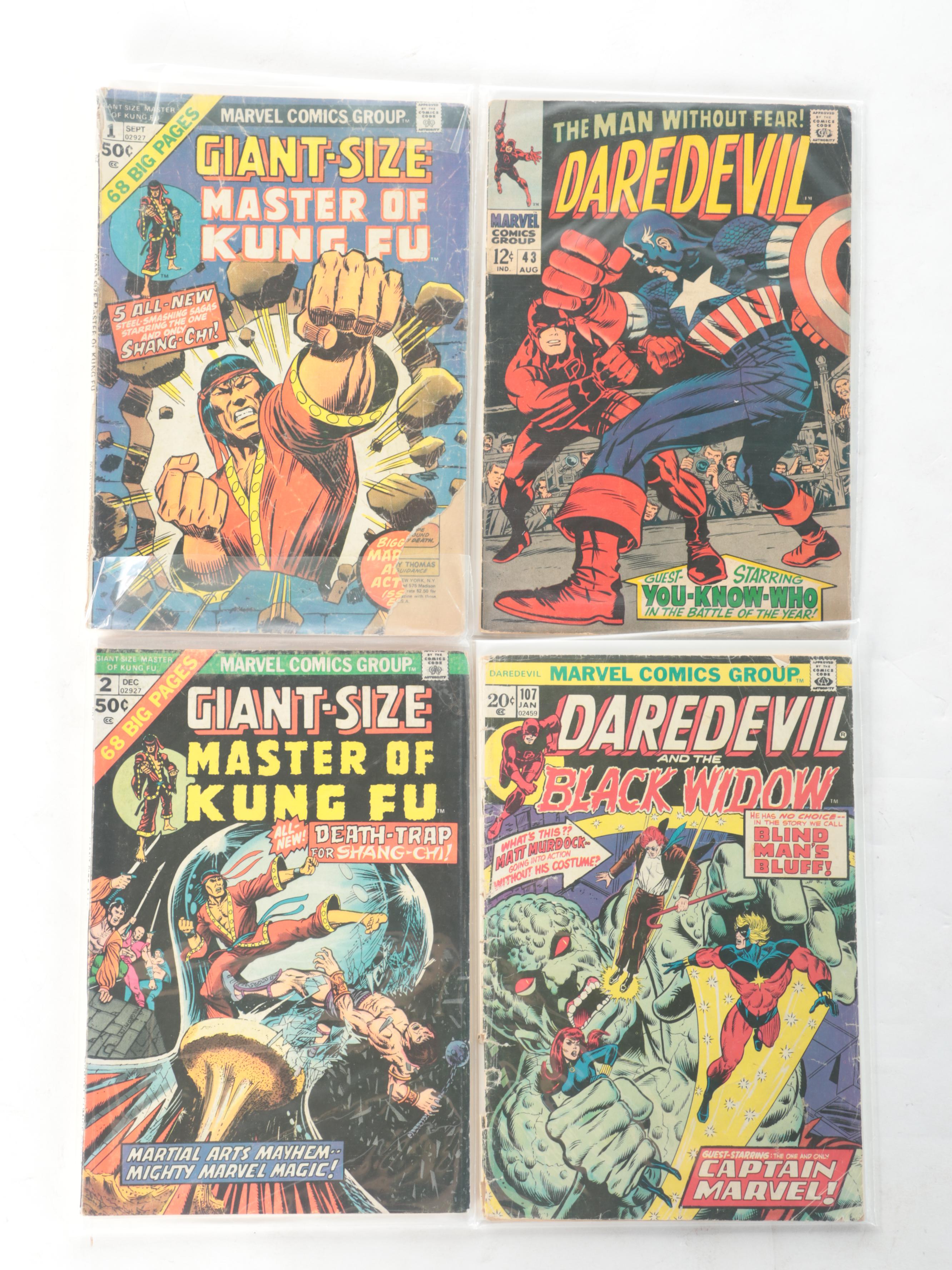Marvel, Other Silver–Bronze Age Comics with Master of Kung-Fu, Silver Surfer