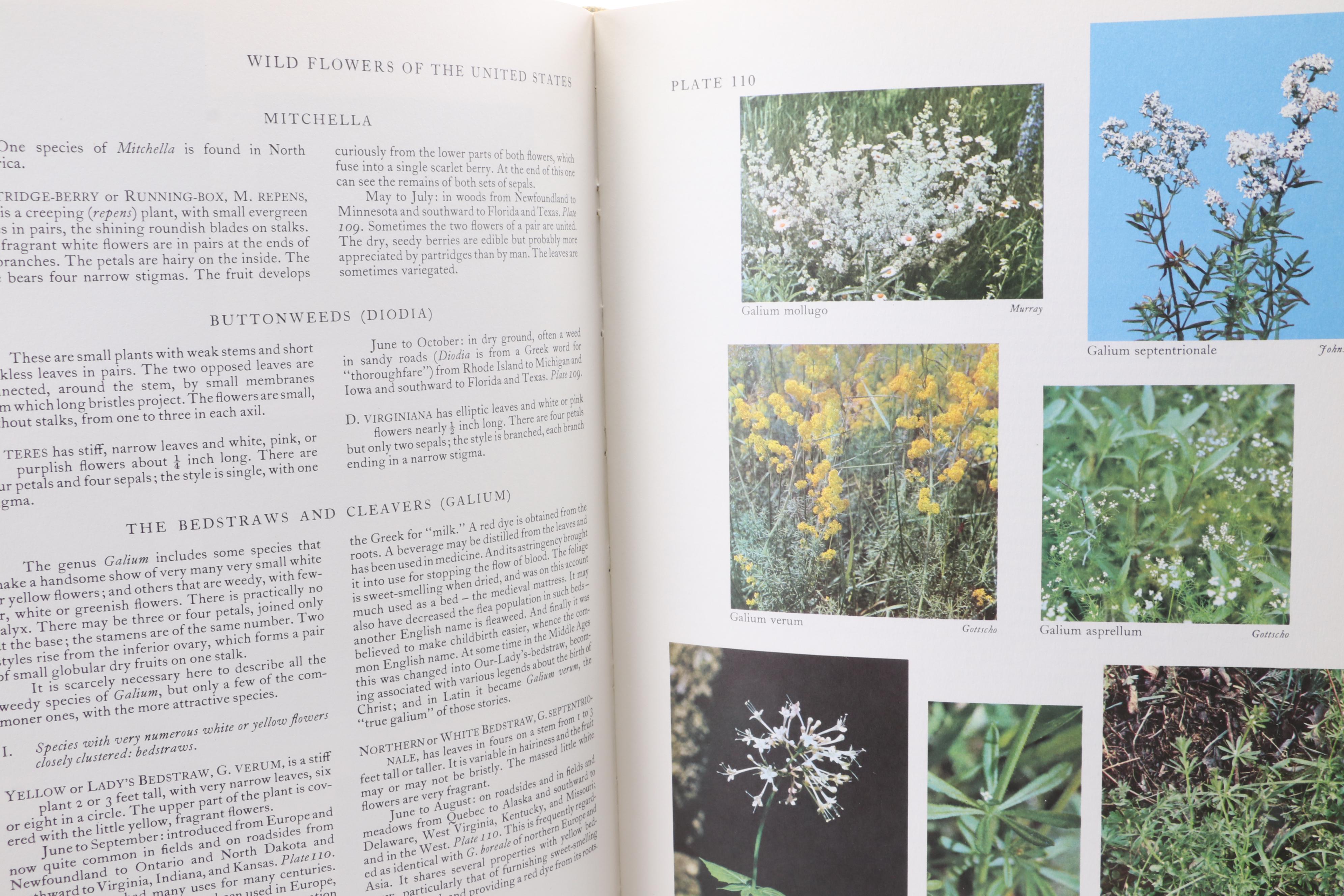 First Edition "Wild Flowers of the United States" Two-Volume Set, 1966