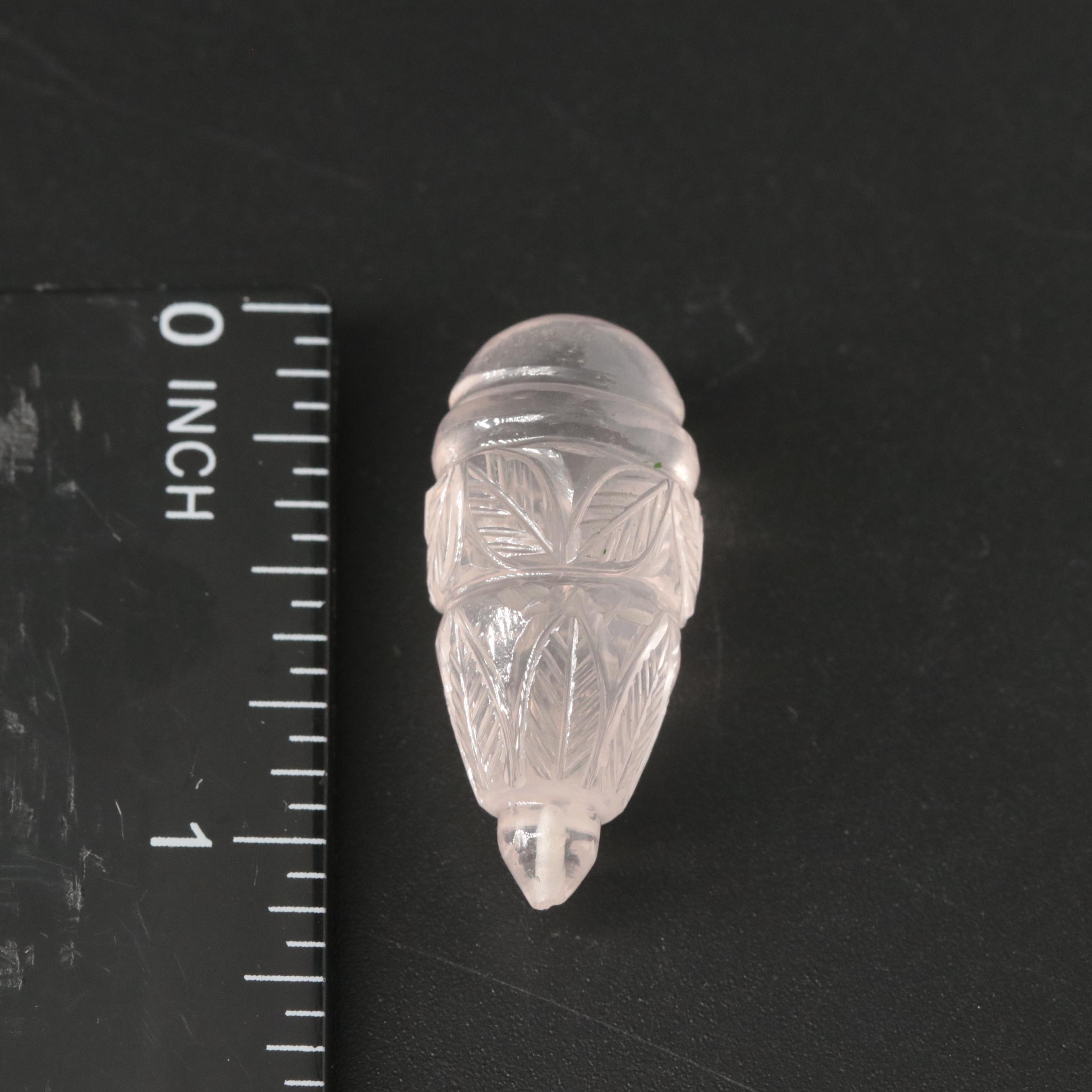 Loose 64.67 CTW Rose Quartz