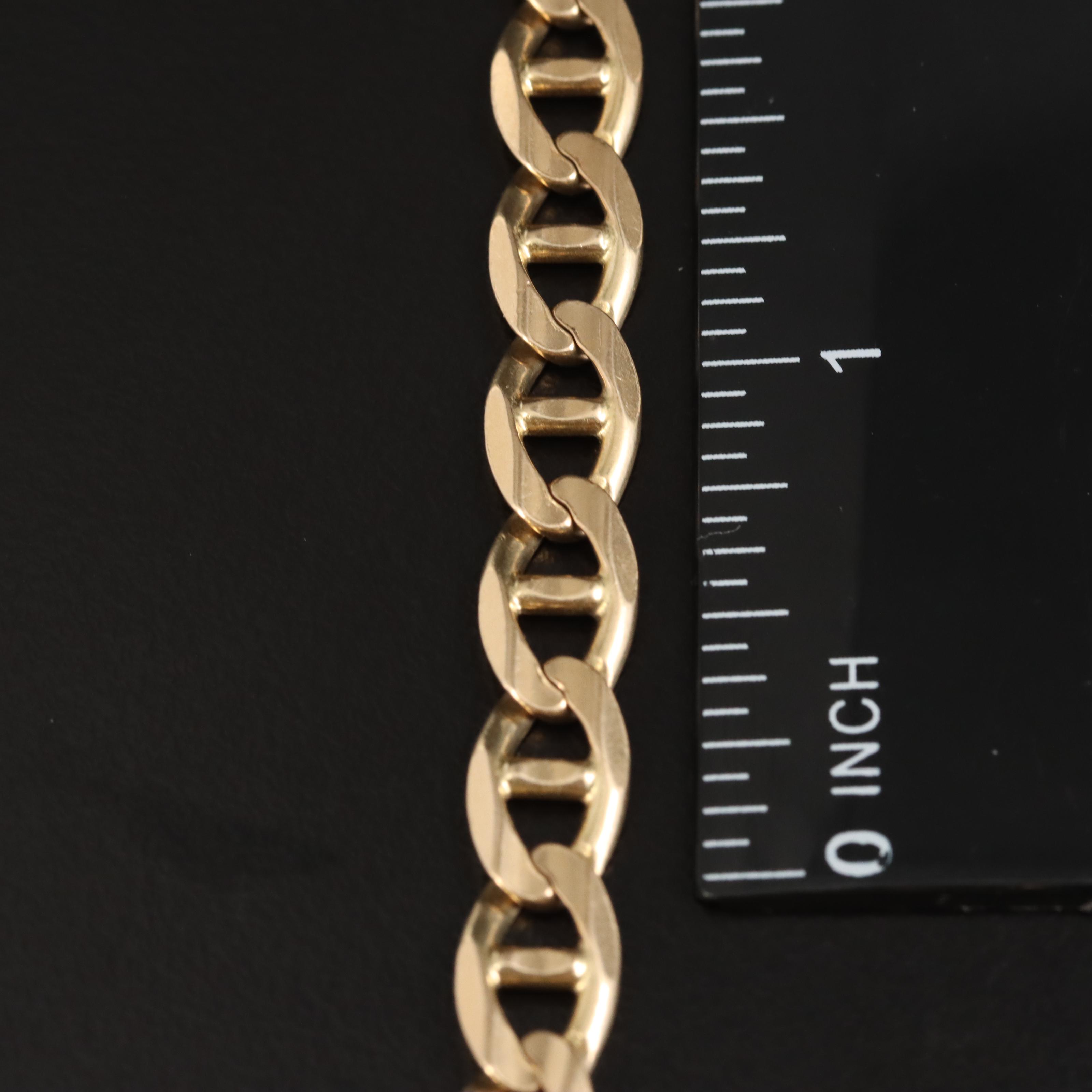 14K Emerald Owl Charm Bracelet