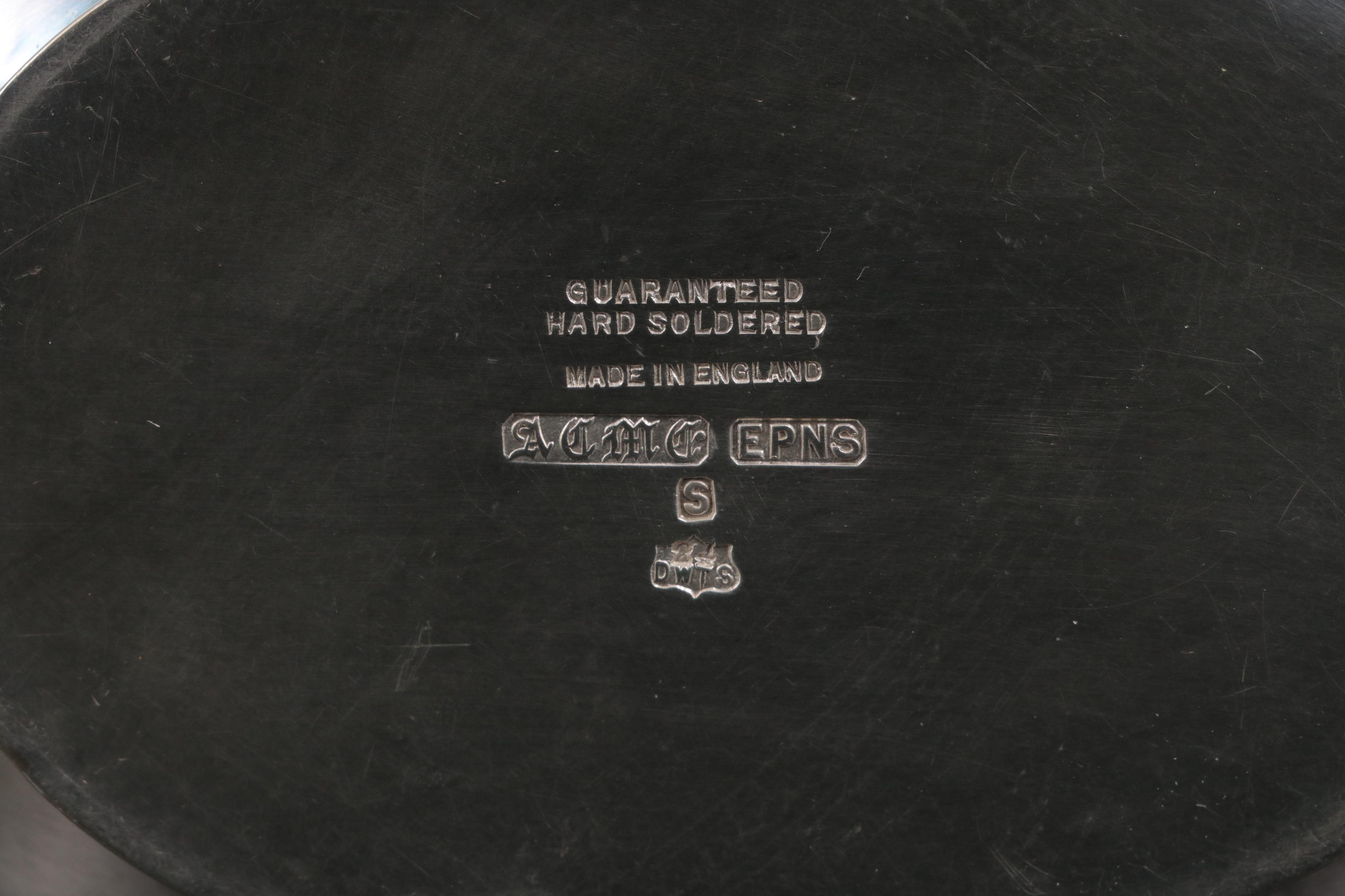 Acme Silver Plate Co. Coffee Pot, Teapot, Creamer and Sugar, Late 19th Century