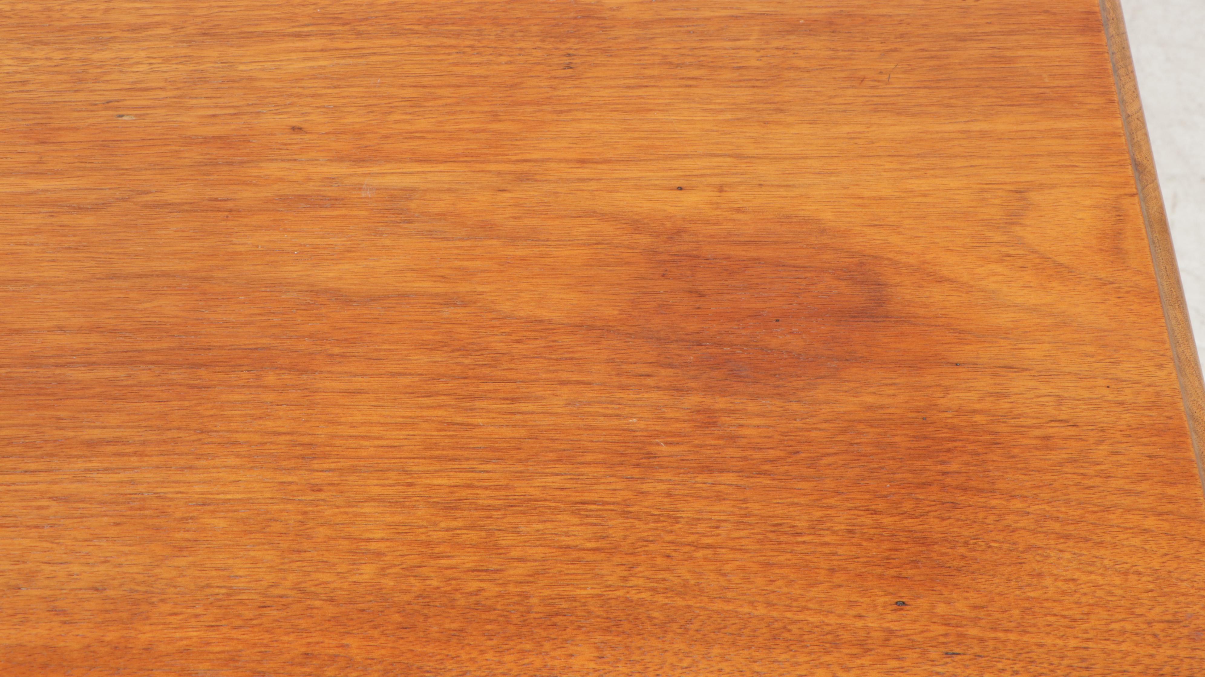 American Primitive Walnut Work Table, 19th Century