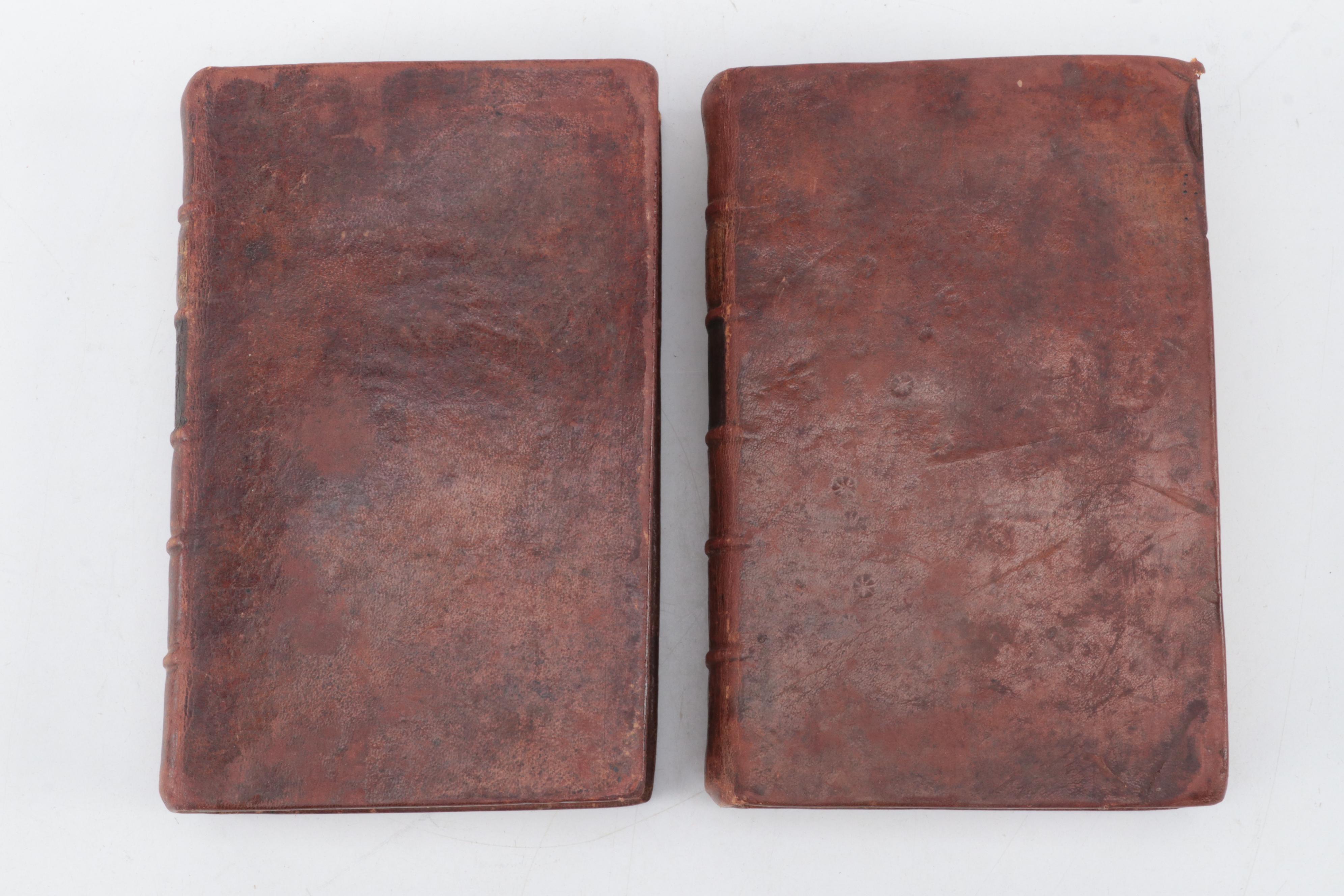 "Letters Written by the Earl of Chesterfield to His Son" Two-Volume Set, 1779