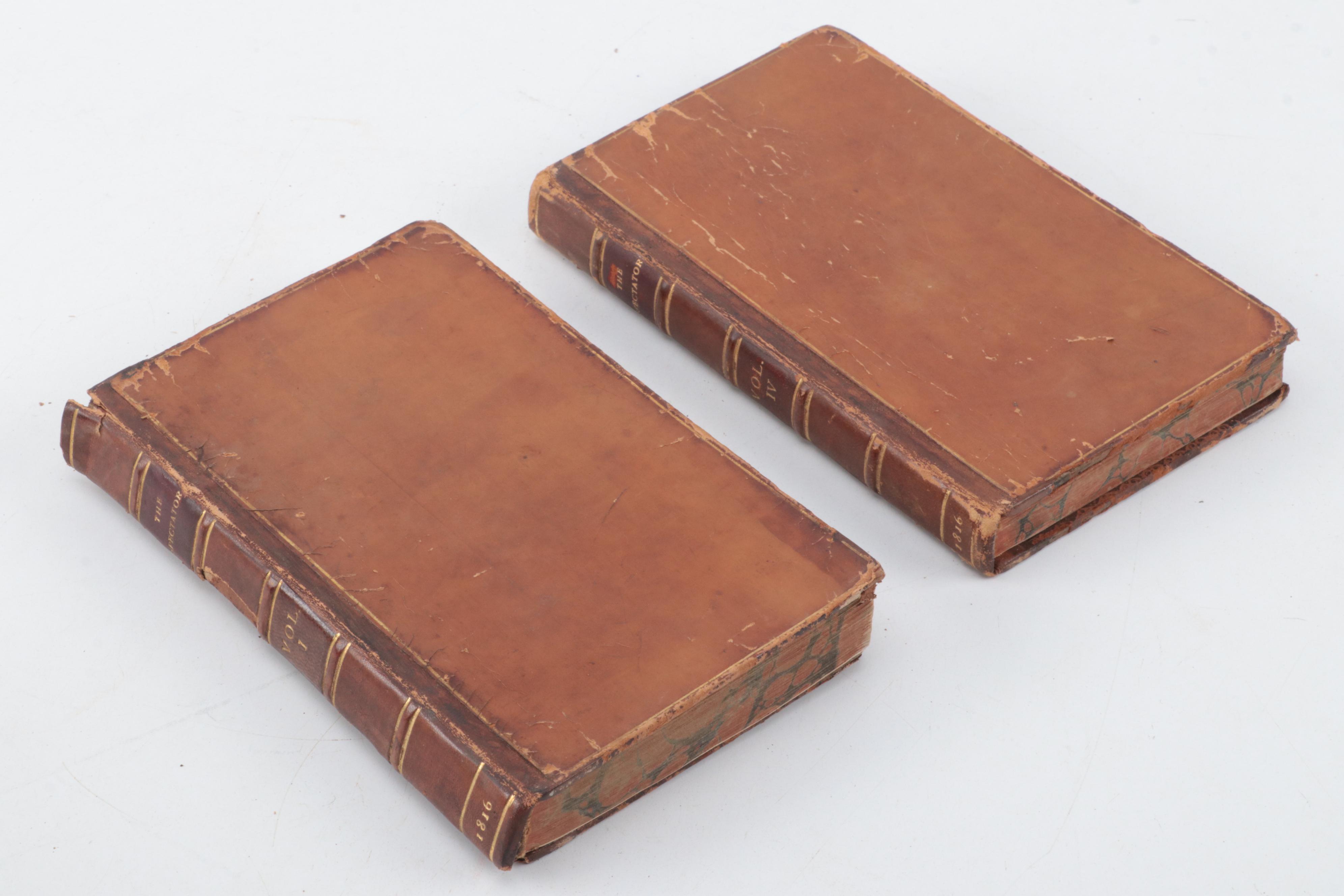 "The Spectator" Complete Set by Joseph Addison and Richard Steele, 1816